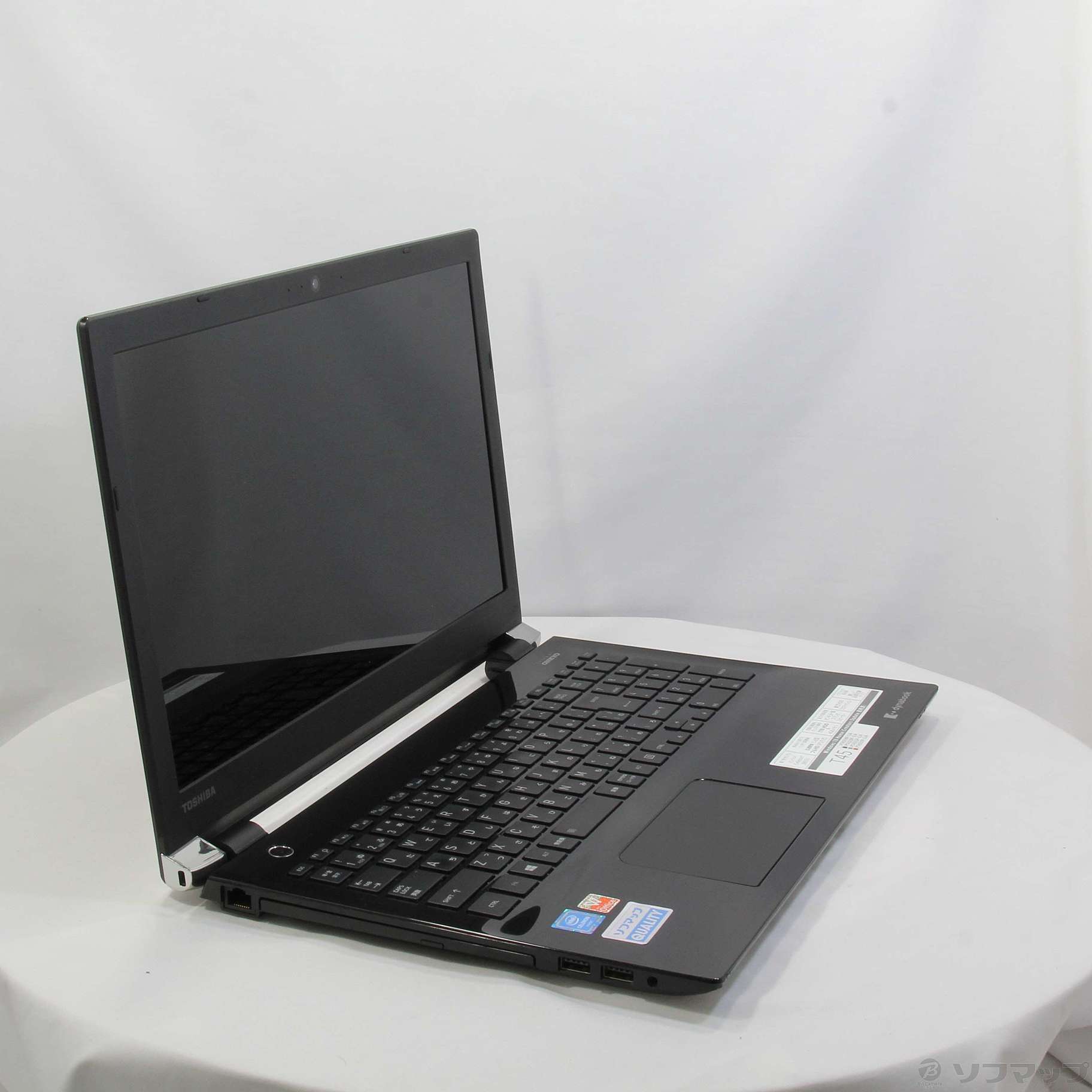 中古】dynabook T45／EB PT45EBP-SJA プレシャスブラック 〔Windows 10