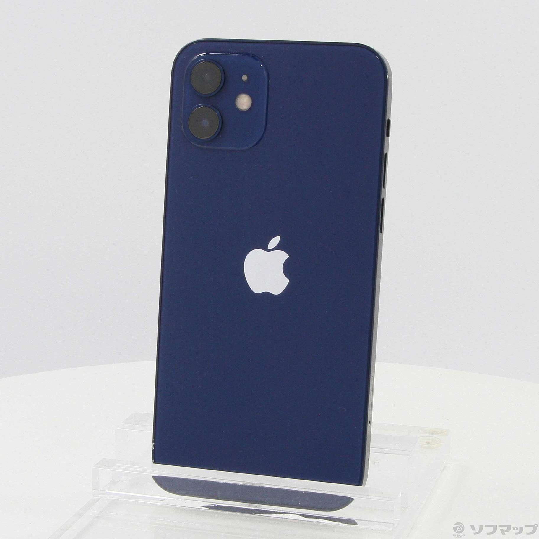 中古】iPhone12 64GB ブルー MGHR3J／A SIMフリー [2133043734828