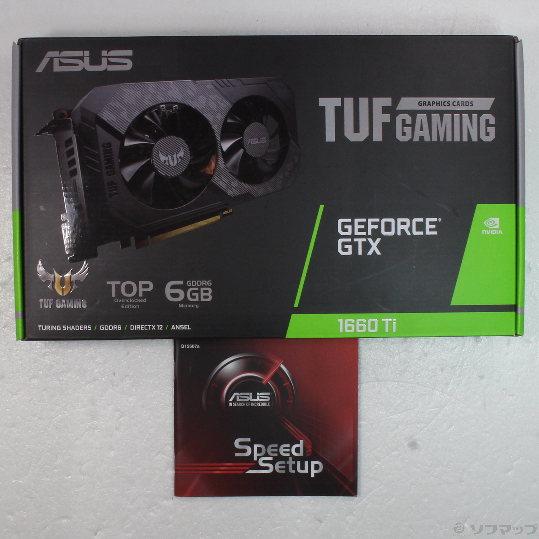【中古】TUF-GTX1660TI-T6G-EVO-GAMING [2133043737539] - リコレ！|ソフマップの中古通販サイト