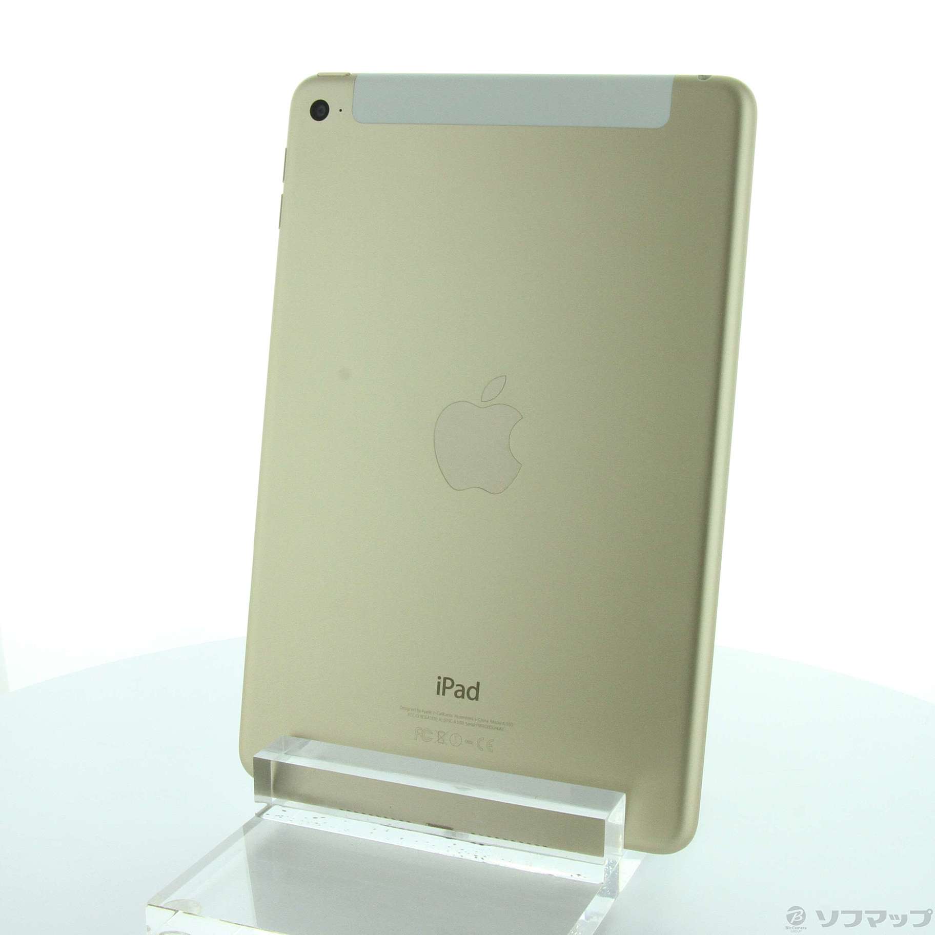 中古】iPad mini 4 64GB ゴールド MK752J／A docomoロック解除SIM