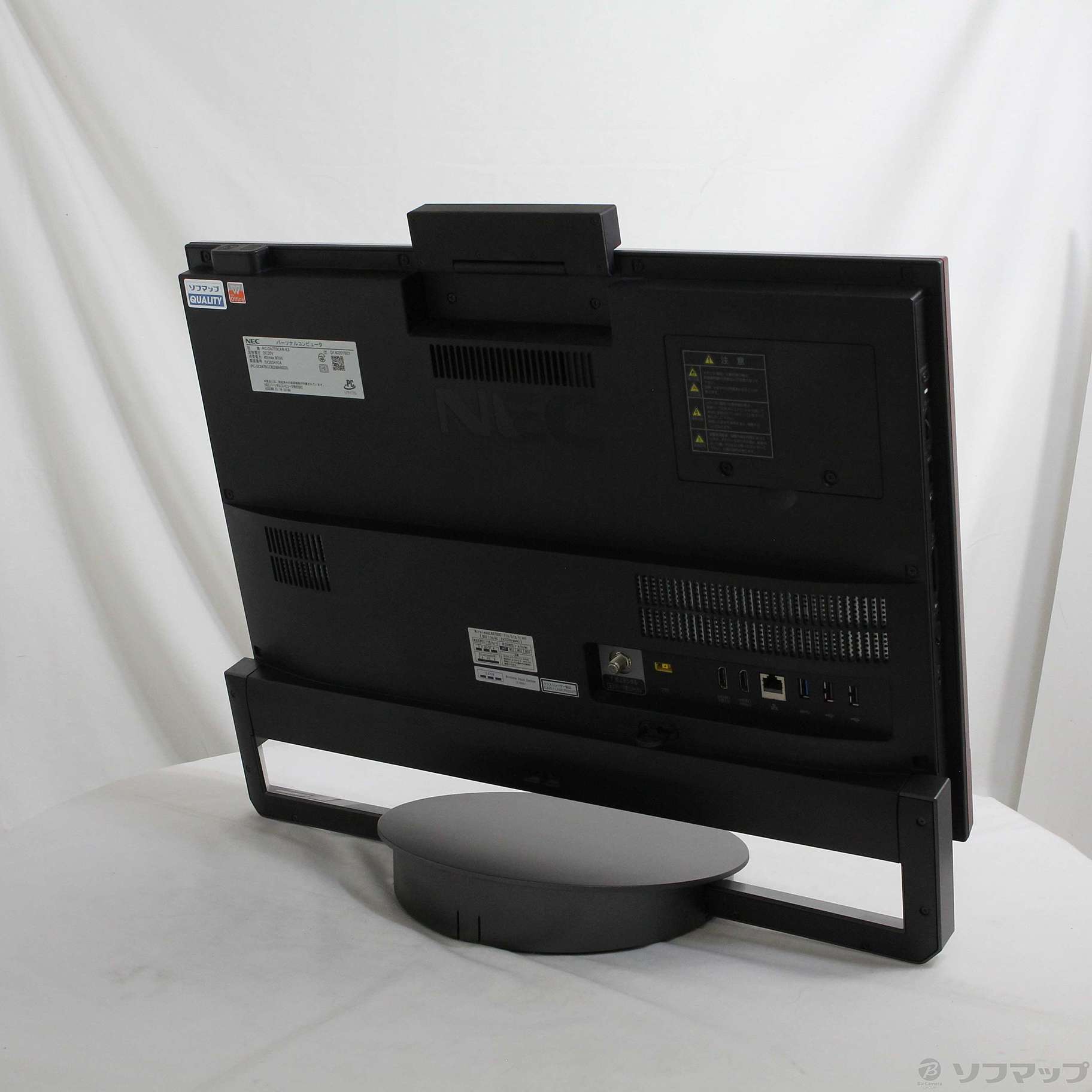 中古】LAVIE Desk All-in-one DA770／CAR-E3 PC-DA770CAR-E3 クランベリーレッド 〔Windows 10〕  [2133043744278] - リコレ！|ビックカメラグループ ソフマップの中古通販サイト