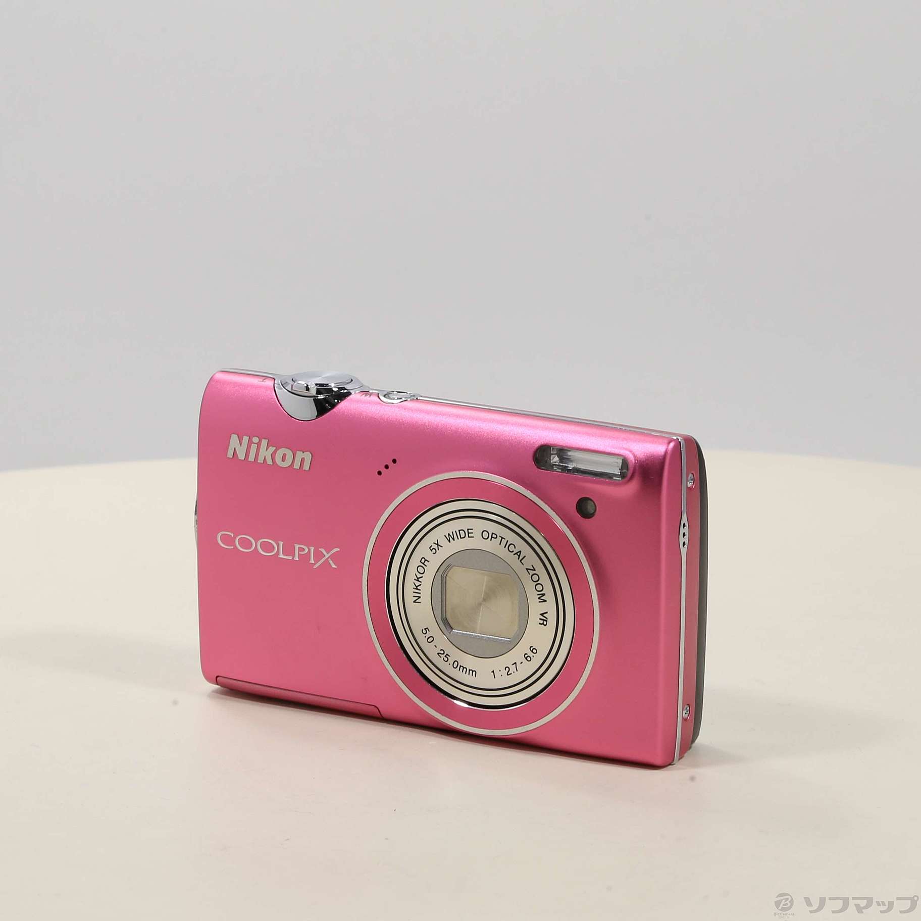 COOLPIX S5100 (1220万画素／5倍／ホットピンク／SDHC)