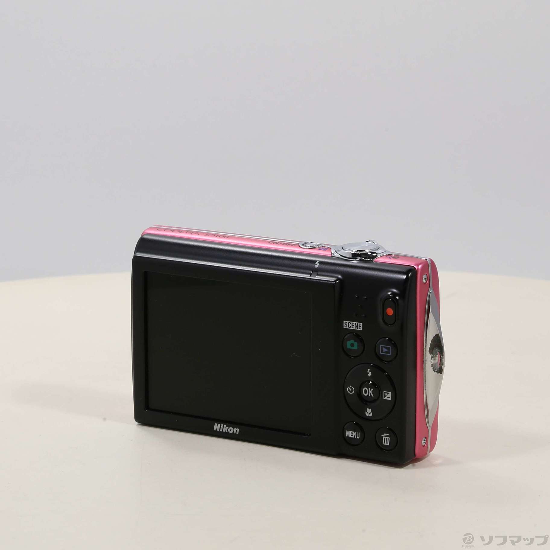 中古】COOLPIX S5100 (1220万画素／5倍／ホットピンク／SDHC