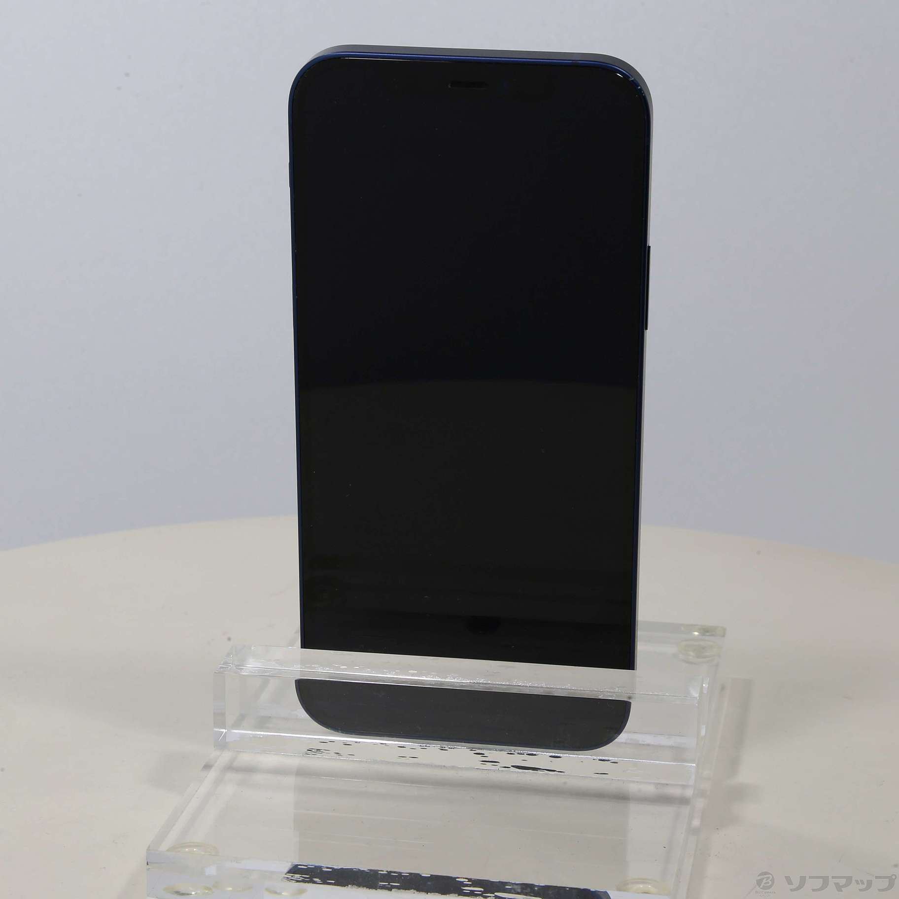 中古】iPhone12 128GB ブルー MGHX3J／A SIMフリー