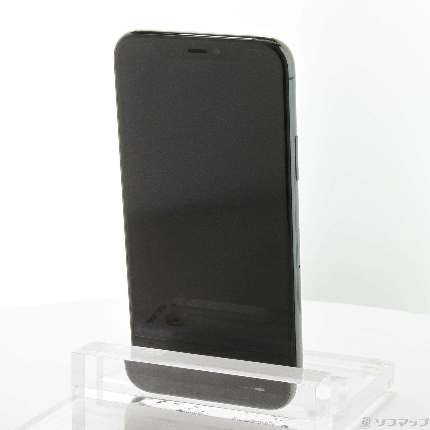 中古】iPhone11 Pro 64GB ミッドナイトグリーン MWC62J／A SoftBank