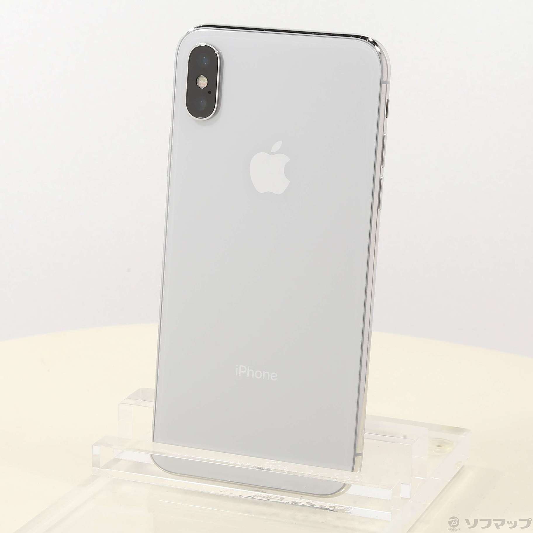 中古】iPhoneX 256GB シルバー MQC22J／A SIMフリー [2133043756486