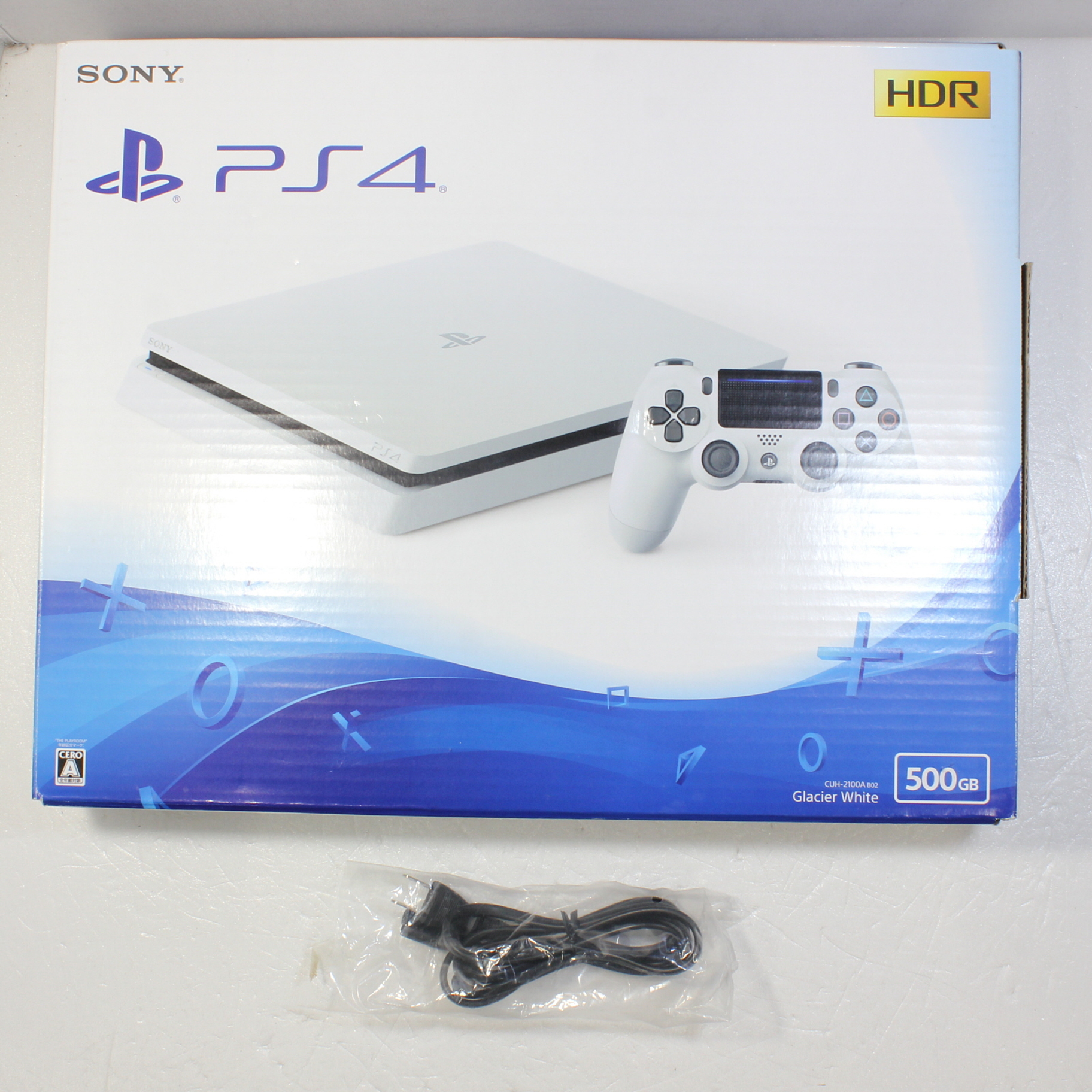 PlayStation4 Slim Glacier White 500GB