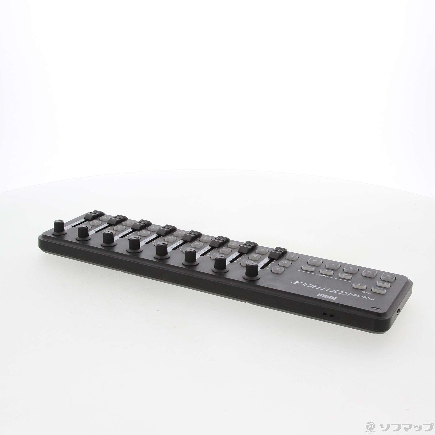 KORG USB MIDIコントローラー nanoKONTROL2 BK 黒 商品 - DTM・DAW