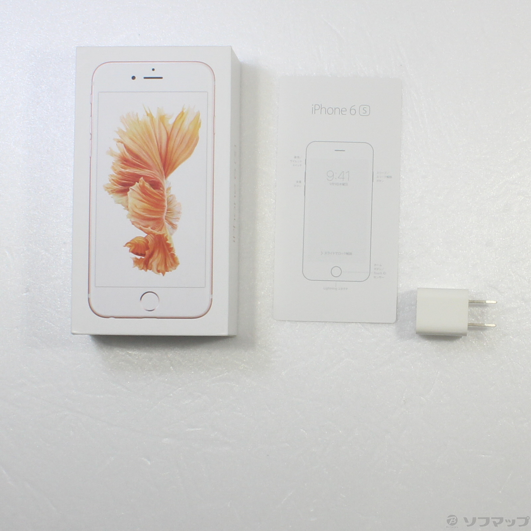 中古】iPhone6s 64GB ローズゴールド NKQR2J／A SIMフリー