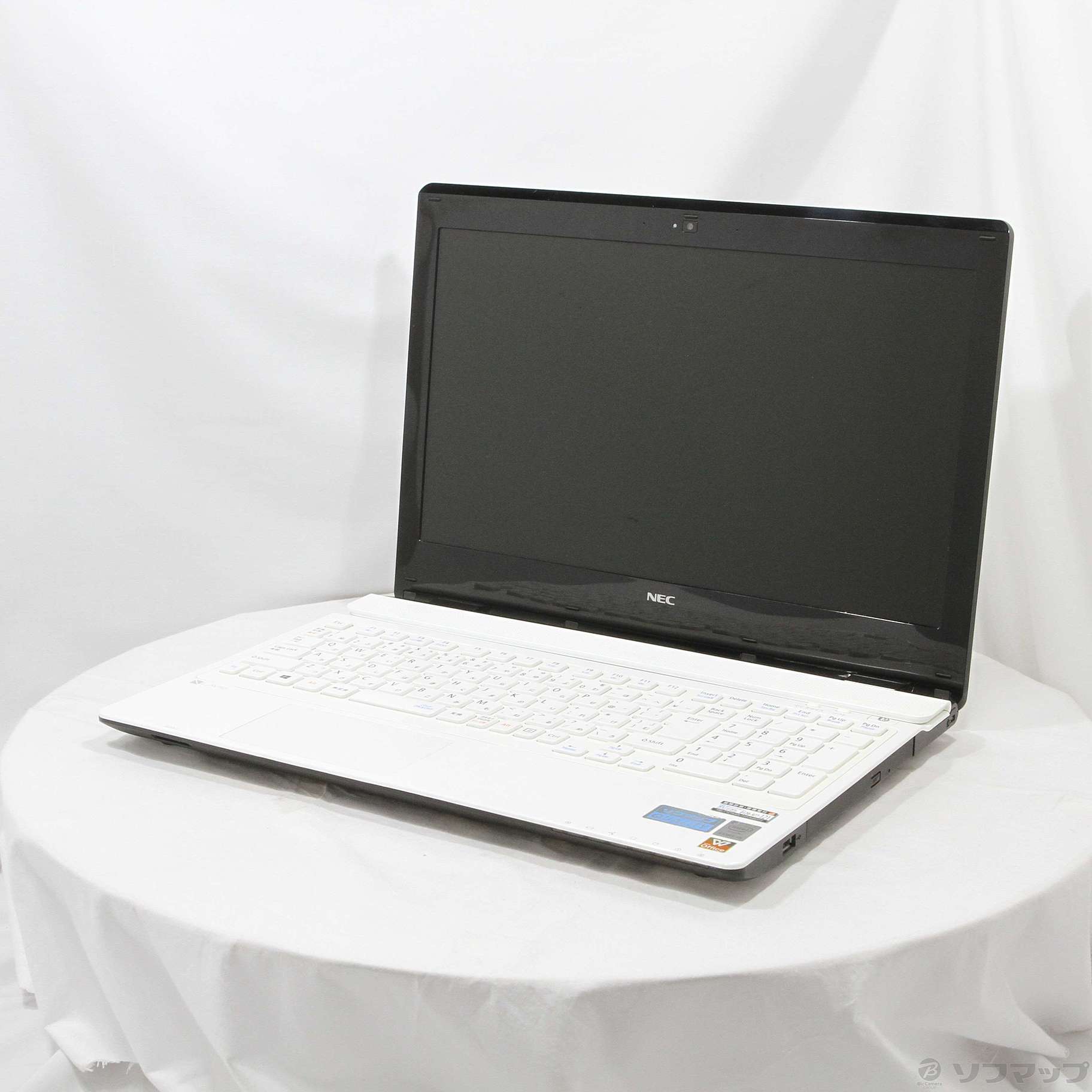 格安安心パソコン LAVIE Note Standard PC-NS550BAW-Y クリスタルホワイト