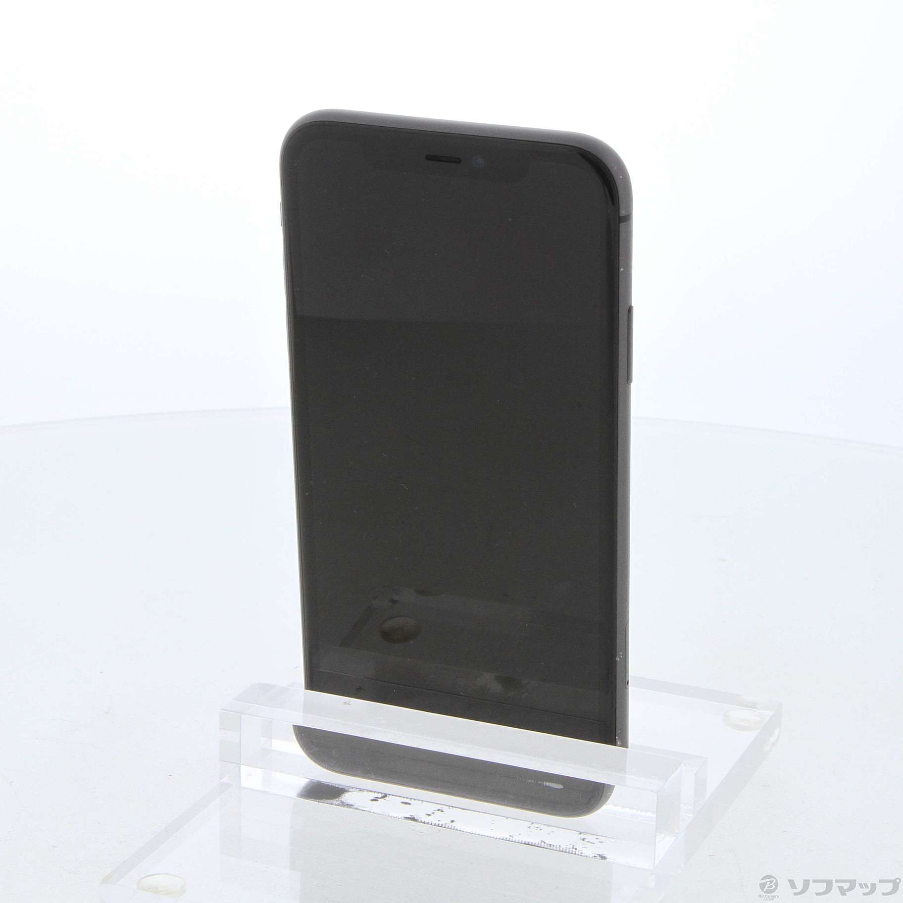 中古】iPhone11 128GB ブラック MWM02J／A SoftBank [2133043776941 