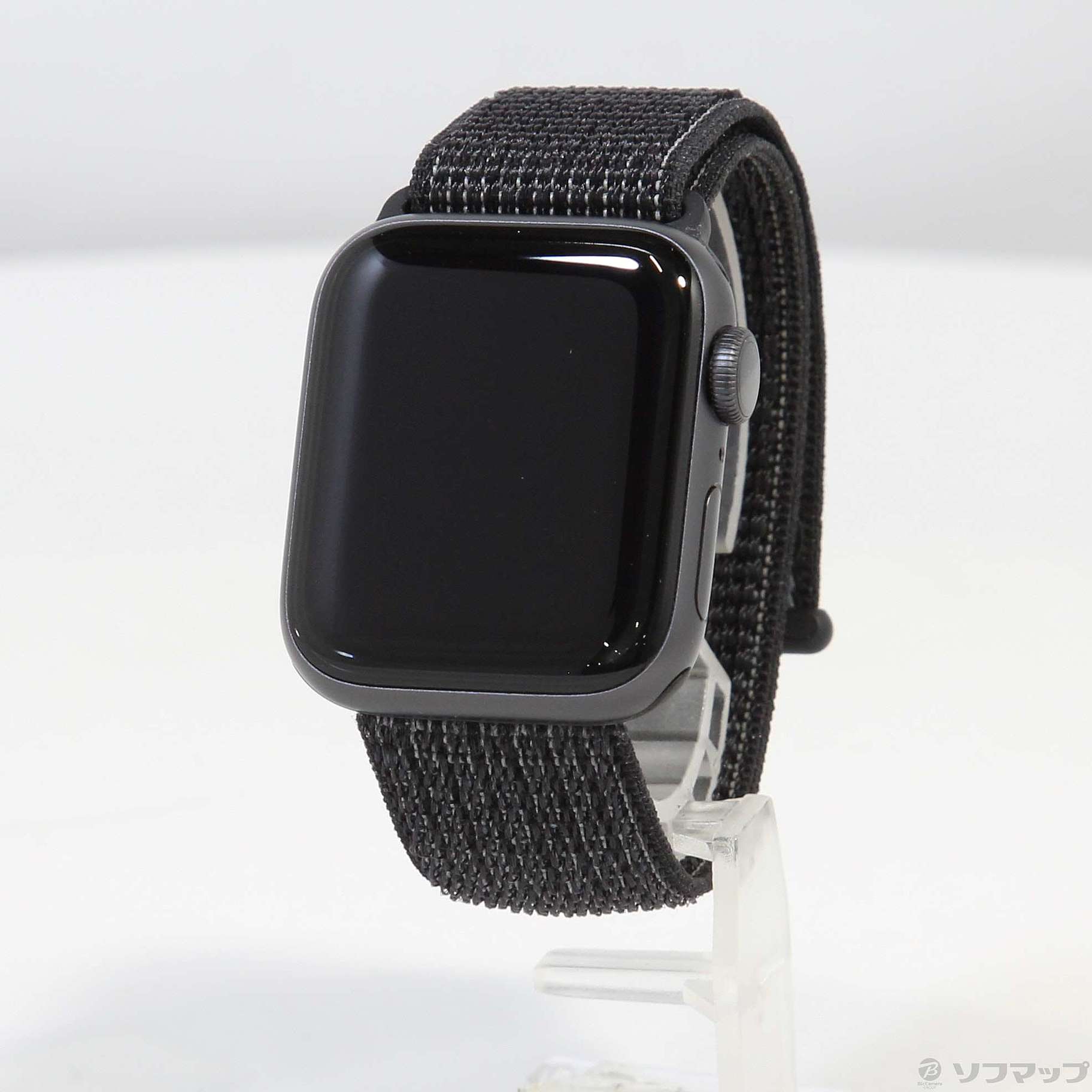 Apple Watch SE スペースグレイアルミニウムケース ブラック - library