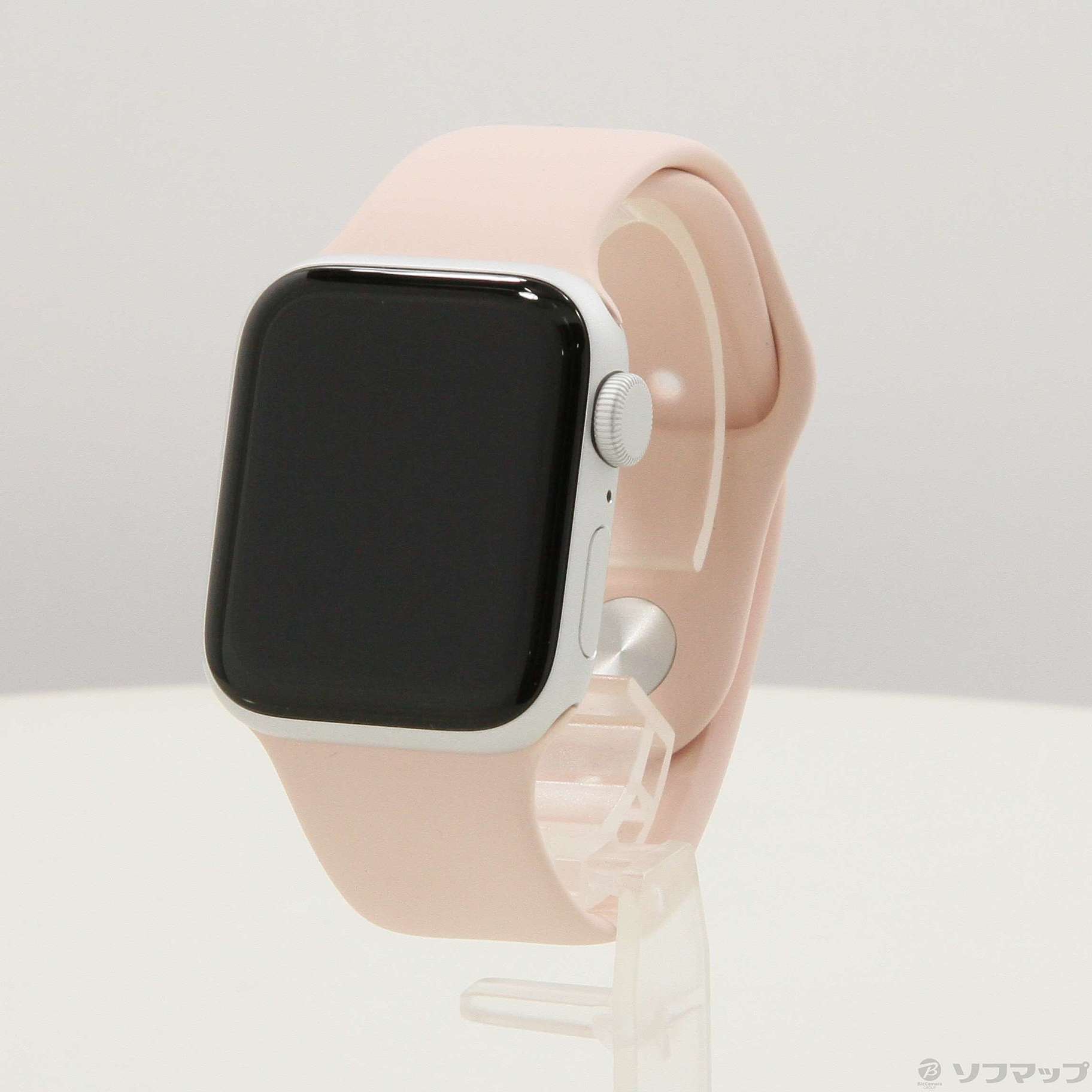 Apple Watch SE 第1世代 GPS 40mm シルバーアルミニウムケース ピンクサンドスポーツバンド