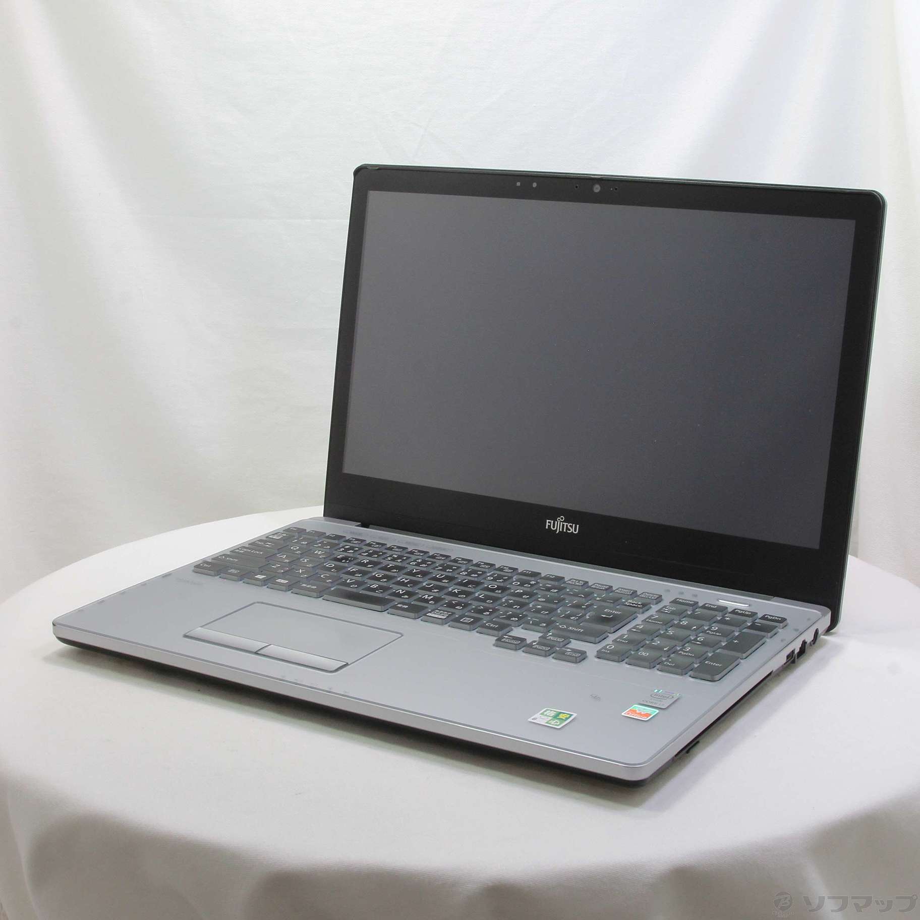 中古】格安安心パソコン LIFEBOOK AH90／P FMVA90P シャンパンブラック 