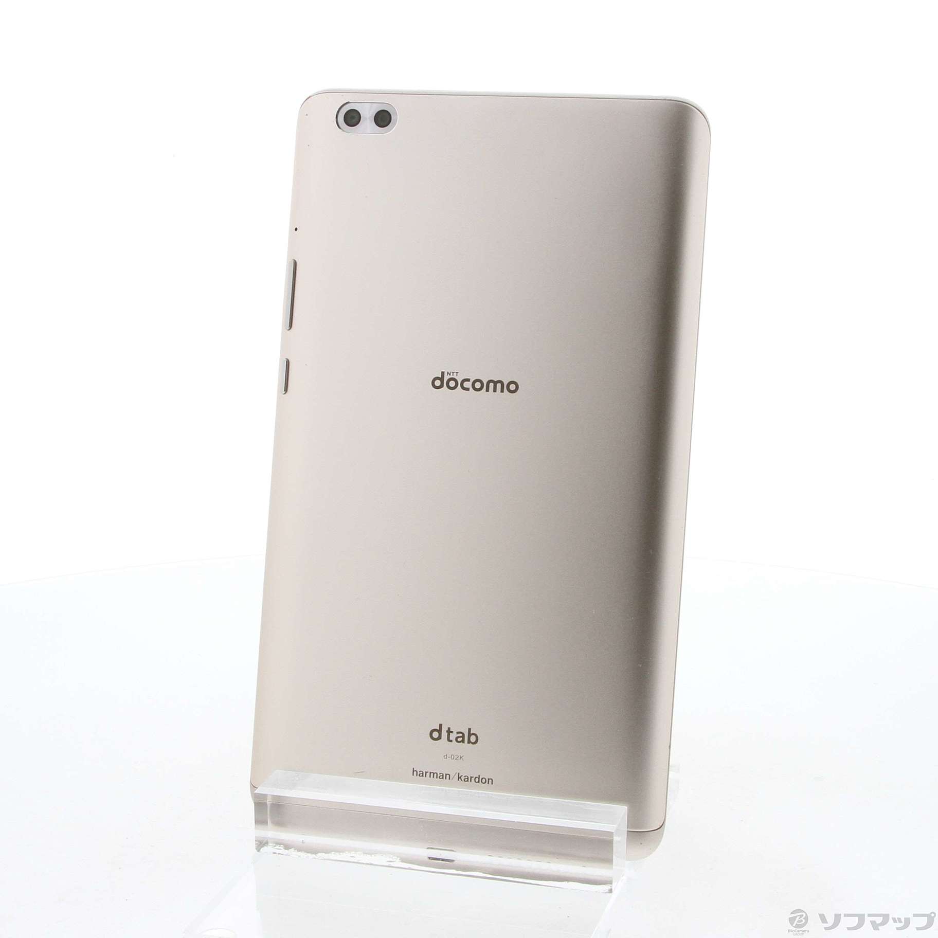 中古】dtab compact 32GB ゴールド d-02K docomo [2133043788845