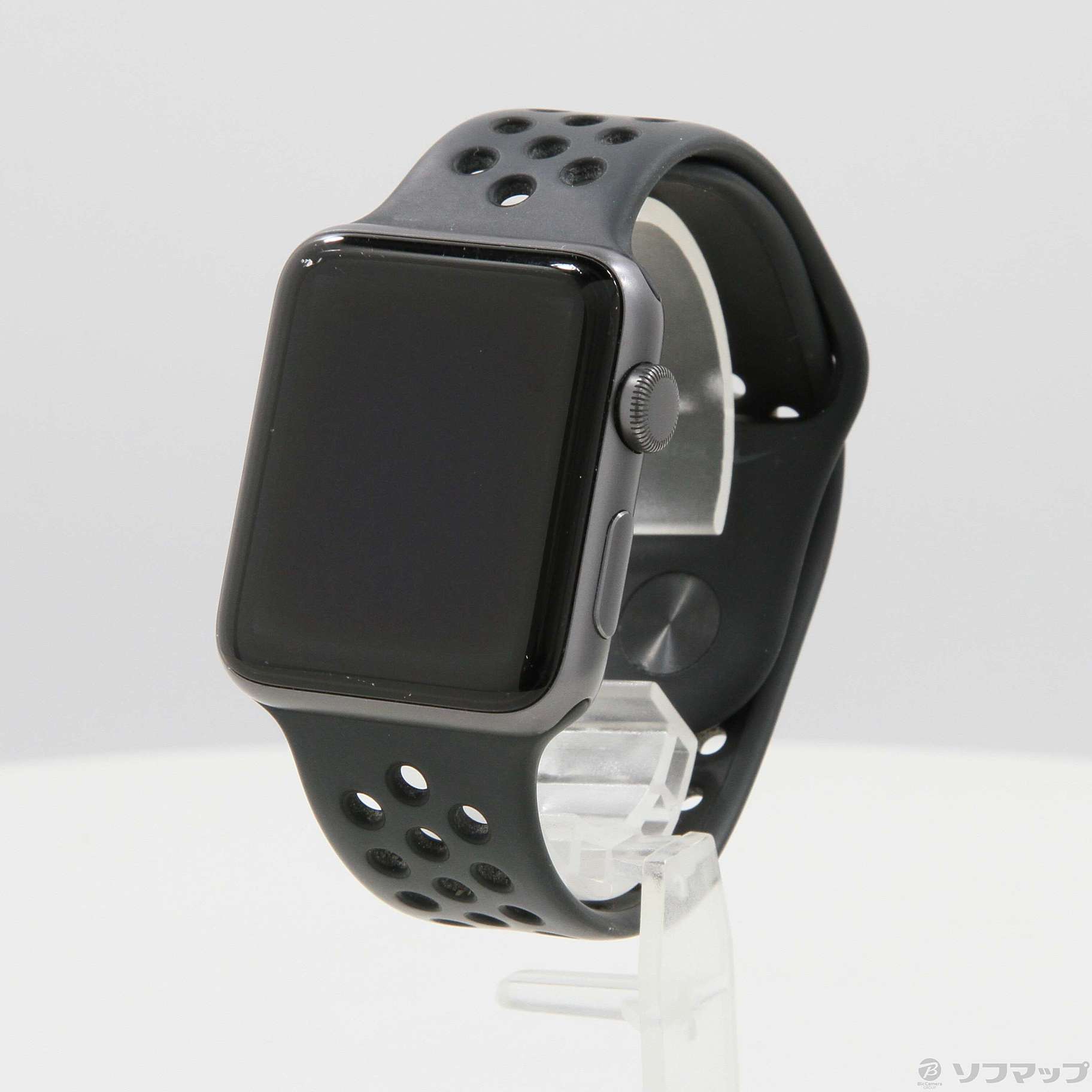 中古】Apple Watch Series 3 Nike+ GPS 42mm スペースグレイアルミニウムケース アンスラサイト／ ブラックNikeスポーツバンド [2133043794099] - リコレ！|ソフマップの中古通販サイト