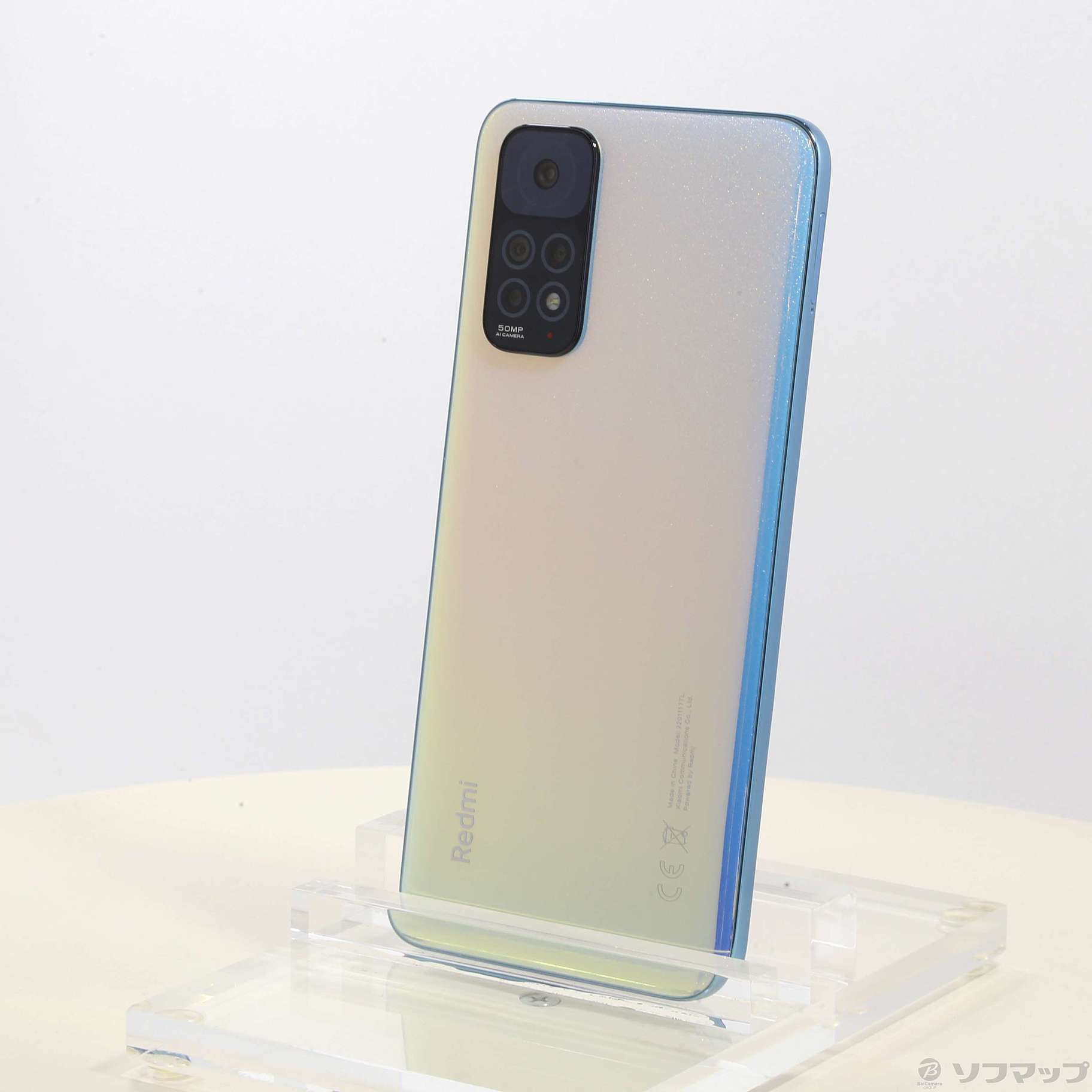 中古】Redmi Note 11 64GB スターブルー REDMINOTE11／SB SIMフリー