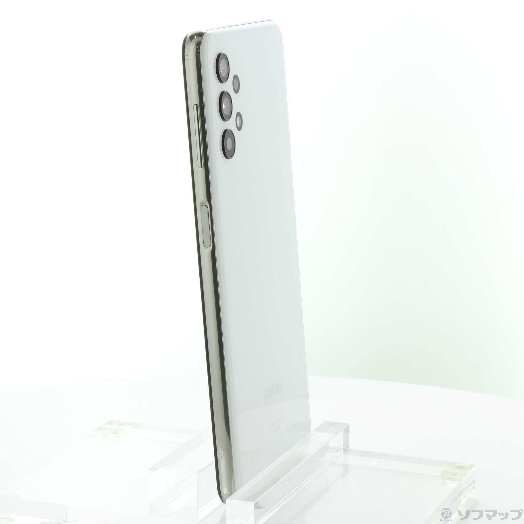 中古】GALAXY A32 5G 64GB オーサムホワイト SCG08 auロック解除SIM