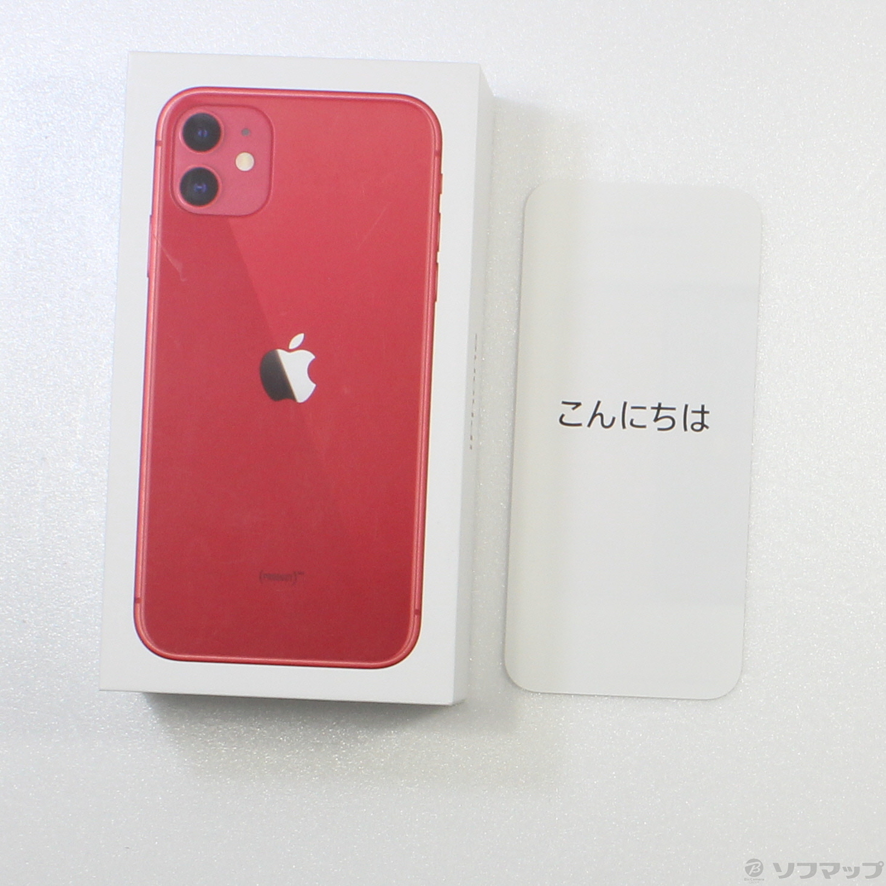 中古】セール対象品 iPhone11 64GB プロダクトレッド MWLV2J／A SIM