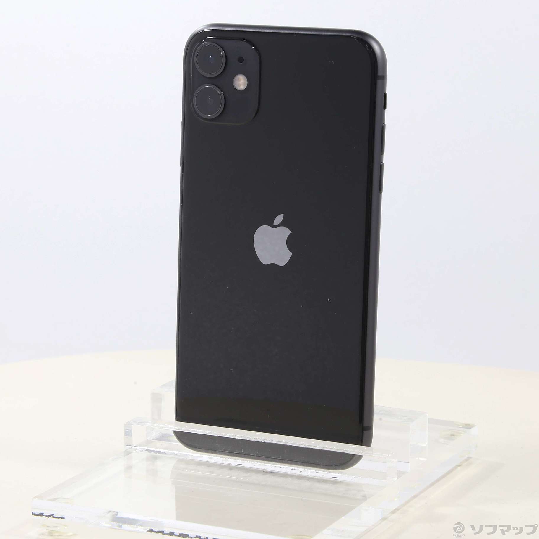 中古】iPhone11 128GB ブラック MWM02J／A SIMフリー [2133043811864