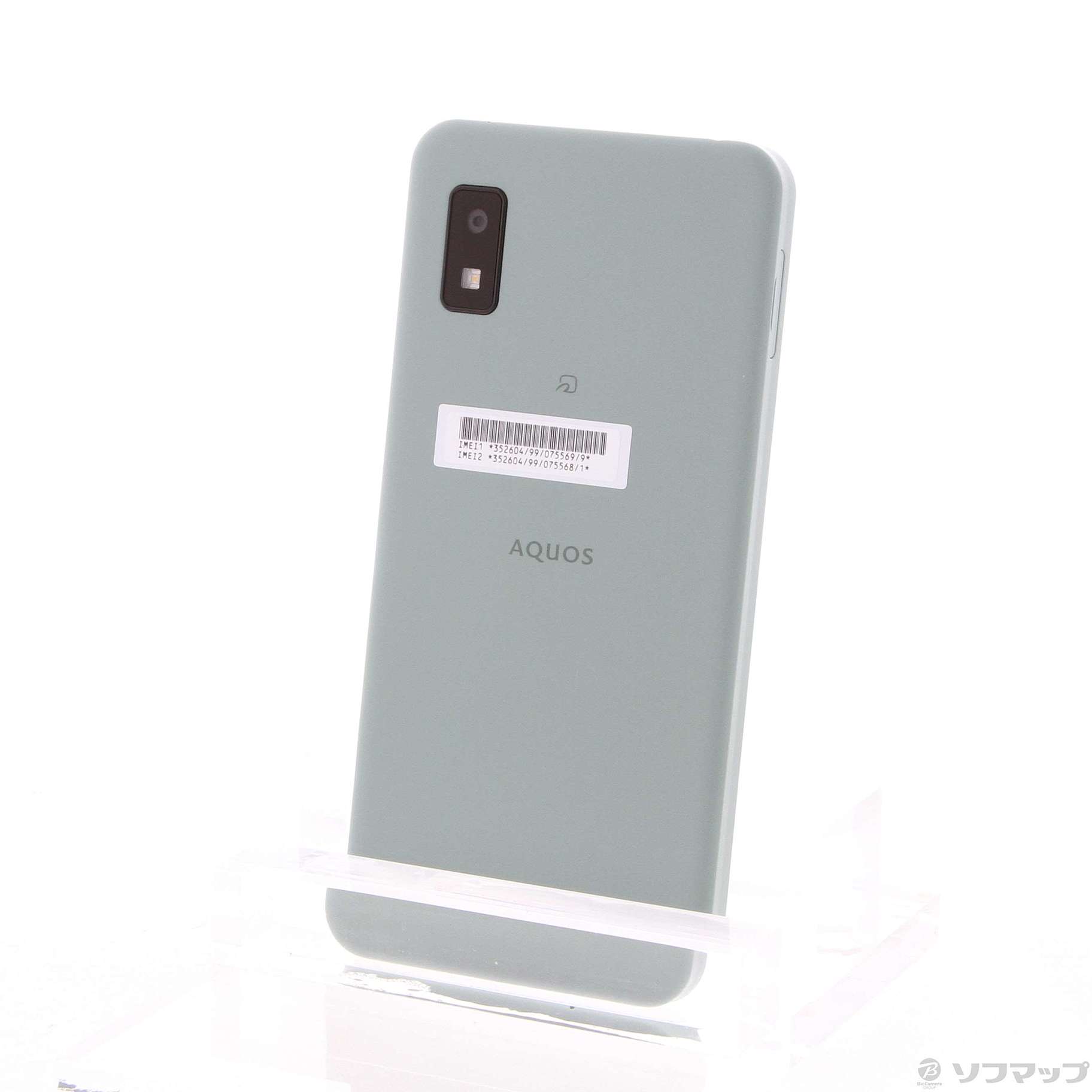 中古】AQUOS wish2 64GB オリーブグリーン A204SH Y!mobile