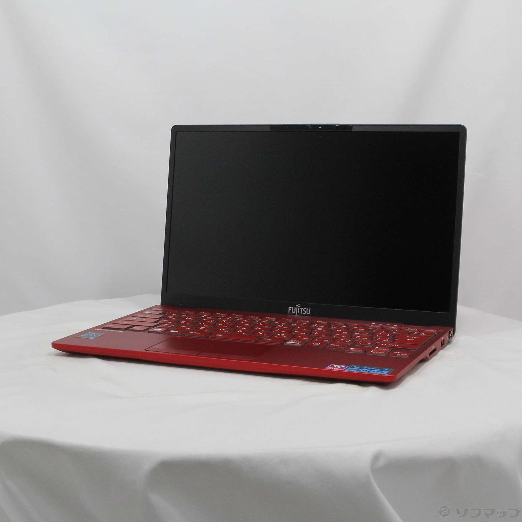 中古】LIFEBOOK UH90／F3 FMVU90F3R ガーネットレッド [2133043820156