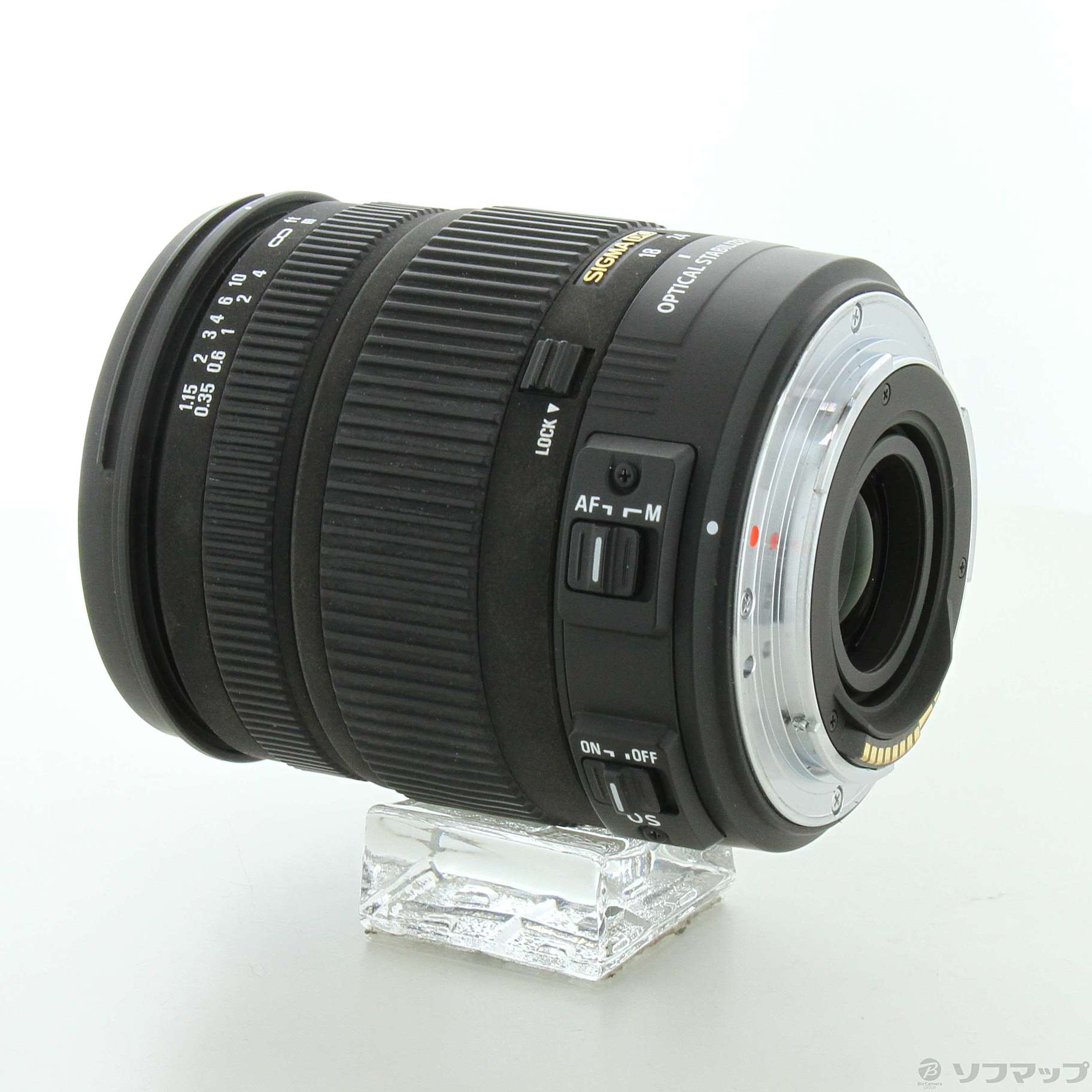 中古】SIGMA AF 18-125mm F3.8-5.6 DC OS HSM (Canon用) (レンズ) [2133043824055]  リコレ！|ビックカメラグループ ソフマップの中古通販サイト
