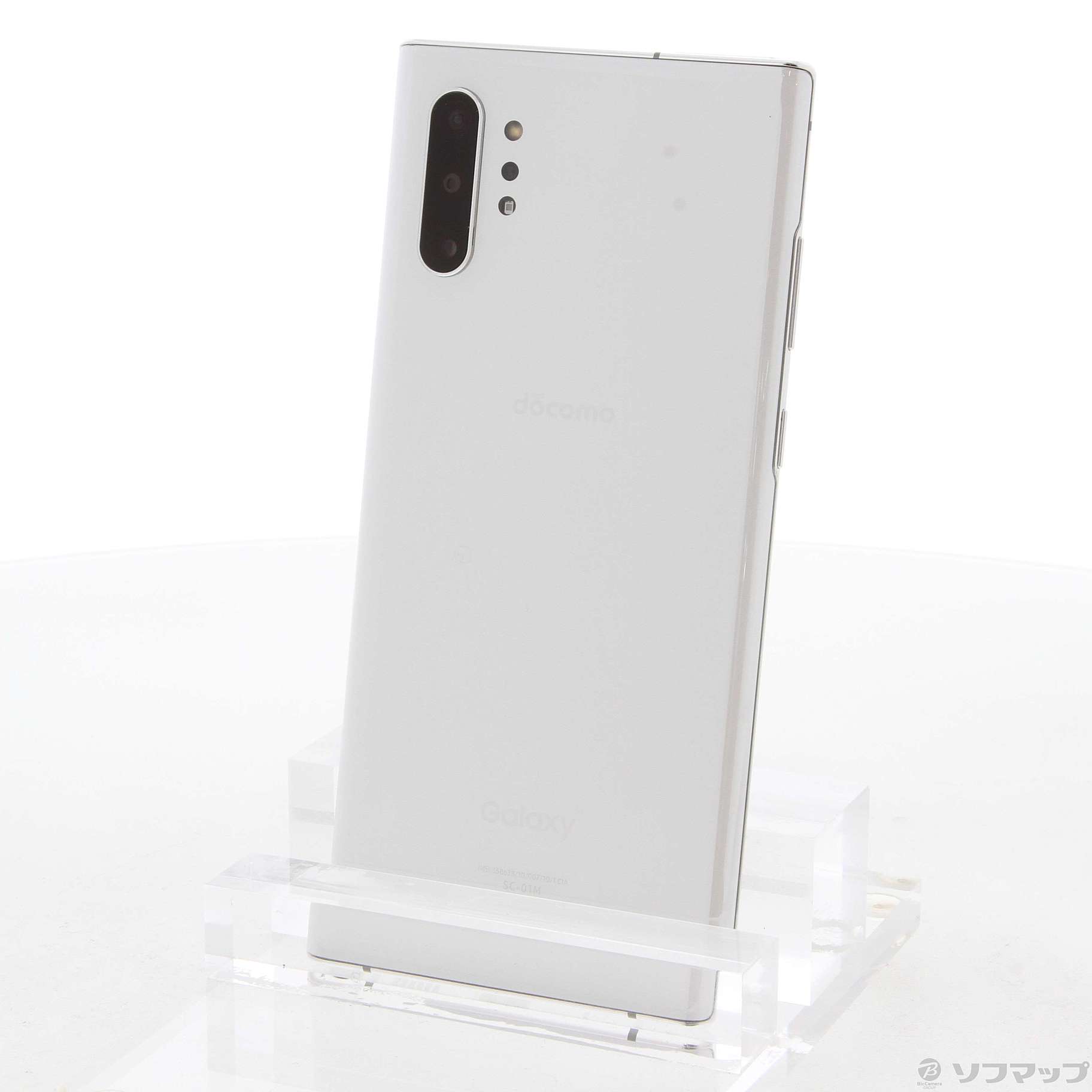 中古】Galaxy Note10+ 256GB オーラホワイト SC-01M docomoロック解除 ...