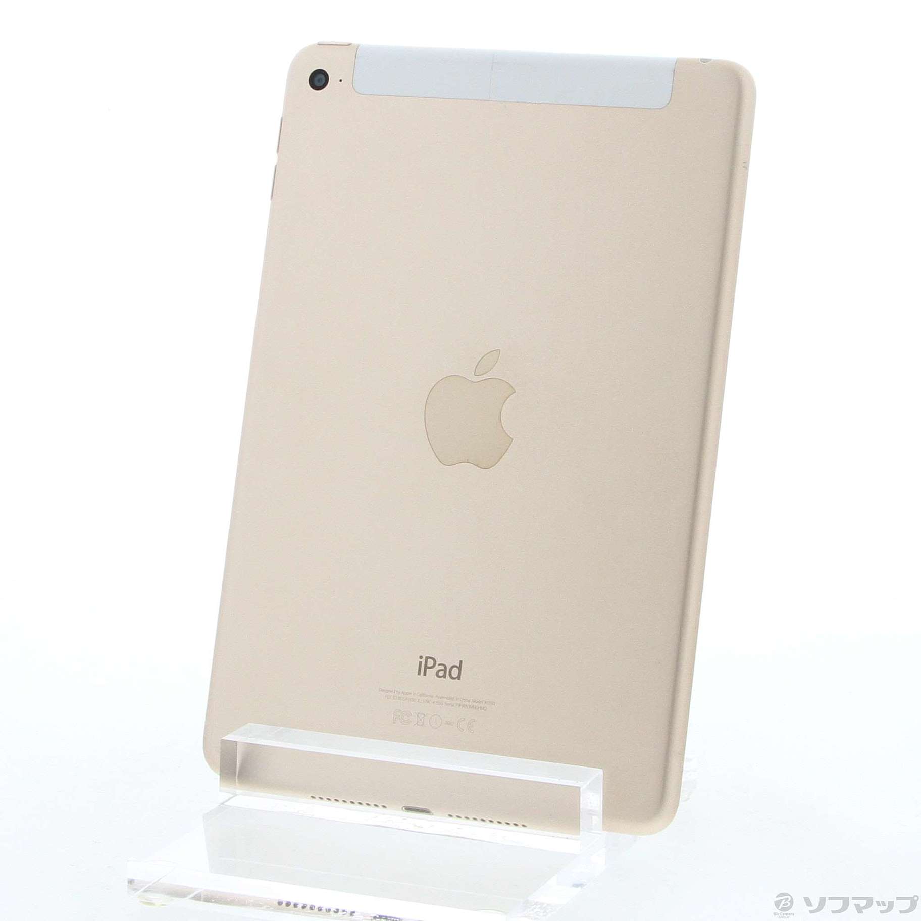 1年保証付☆新品同様☆iPad mini4 128GB SIMフリー ゴールド2-