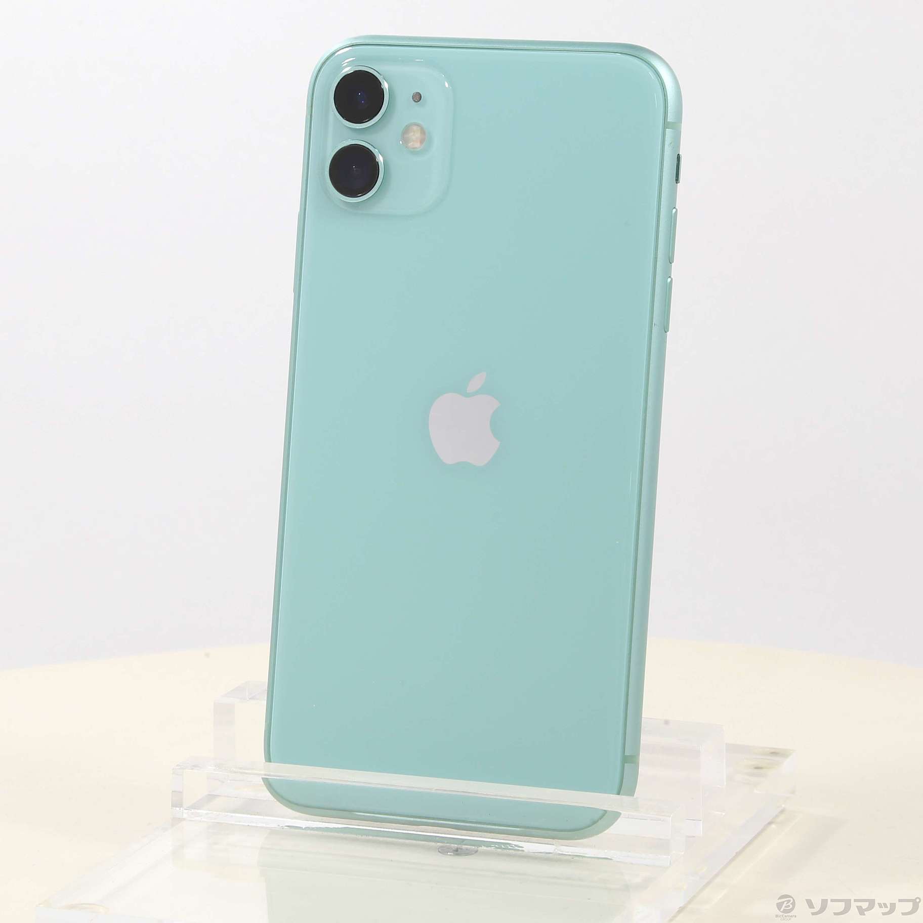 中古】iPhone11 128GB グリーン MHDN3J／A SIMフリー [2133043831268