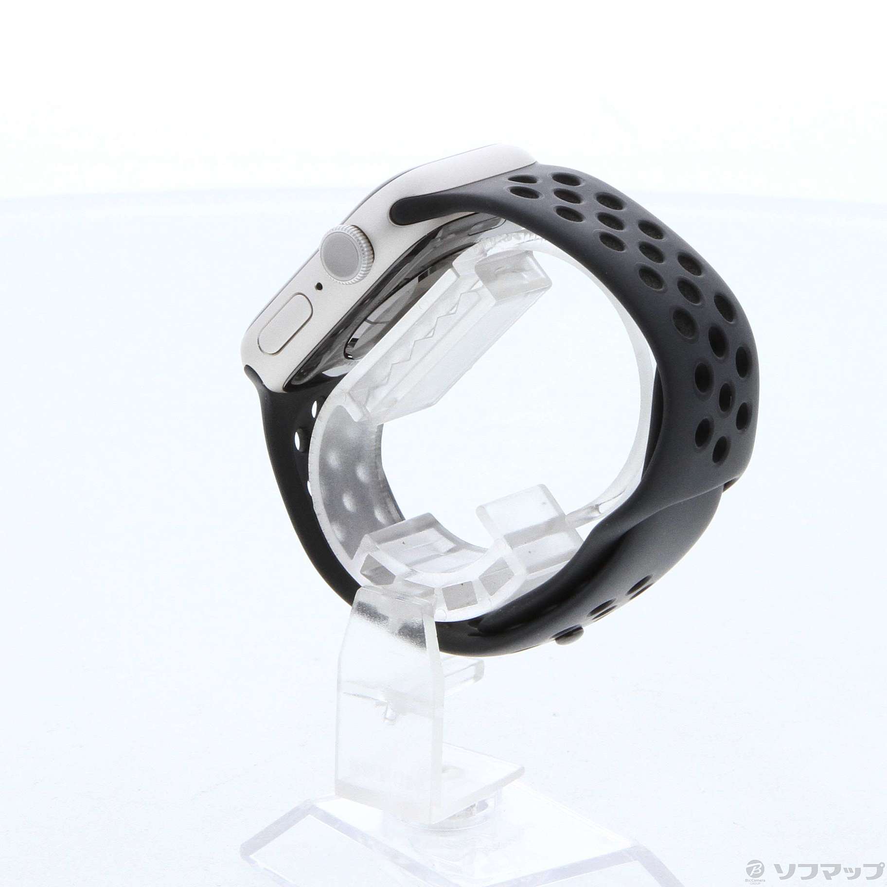 スマートフォン/携帯電話 その他 中古】Apple Watch Series 7 Nike GPS 41mm スターライトアルミニウム 