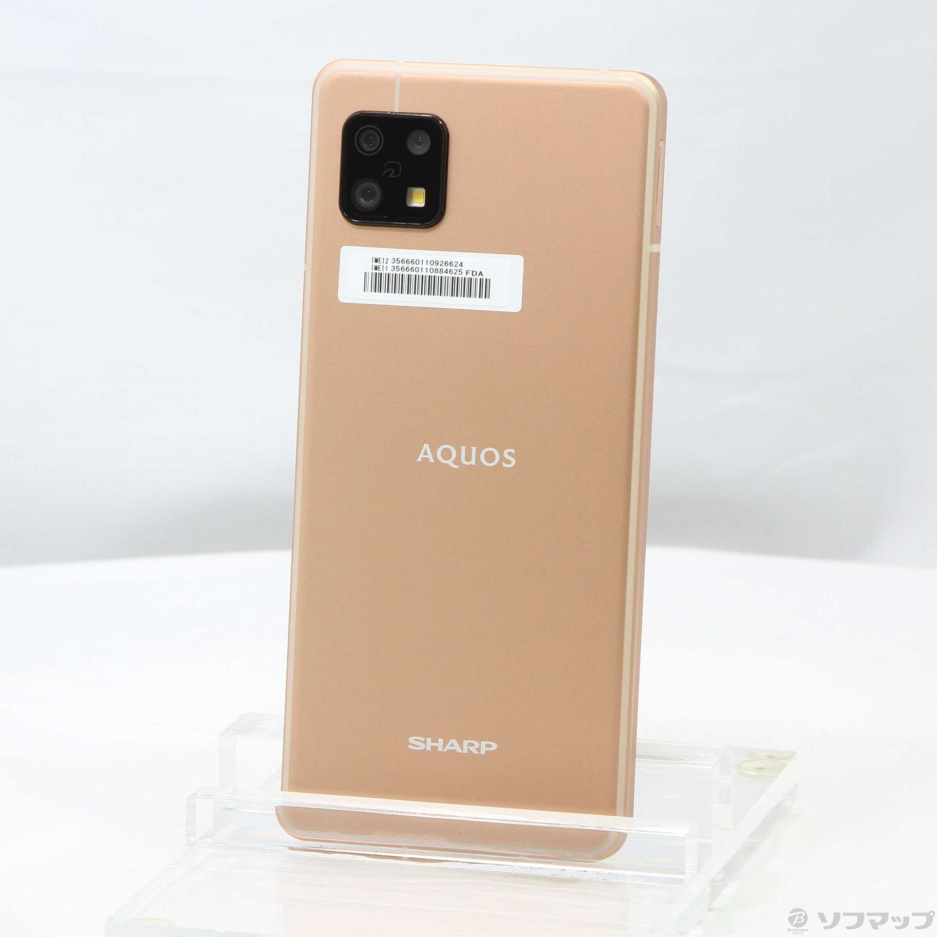 スマホ AQUOS sense6 64GB ライトカッパー新品未使用 SH-M19A-Cの通販