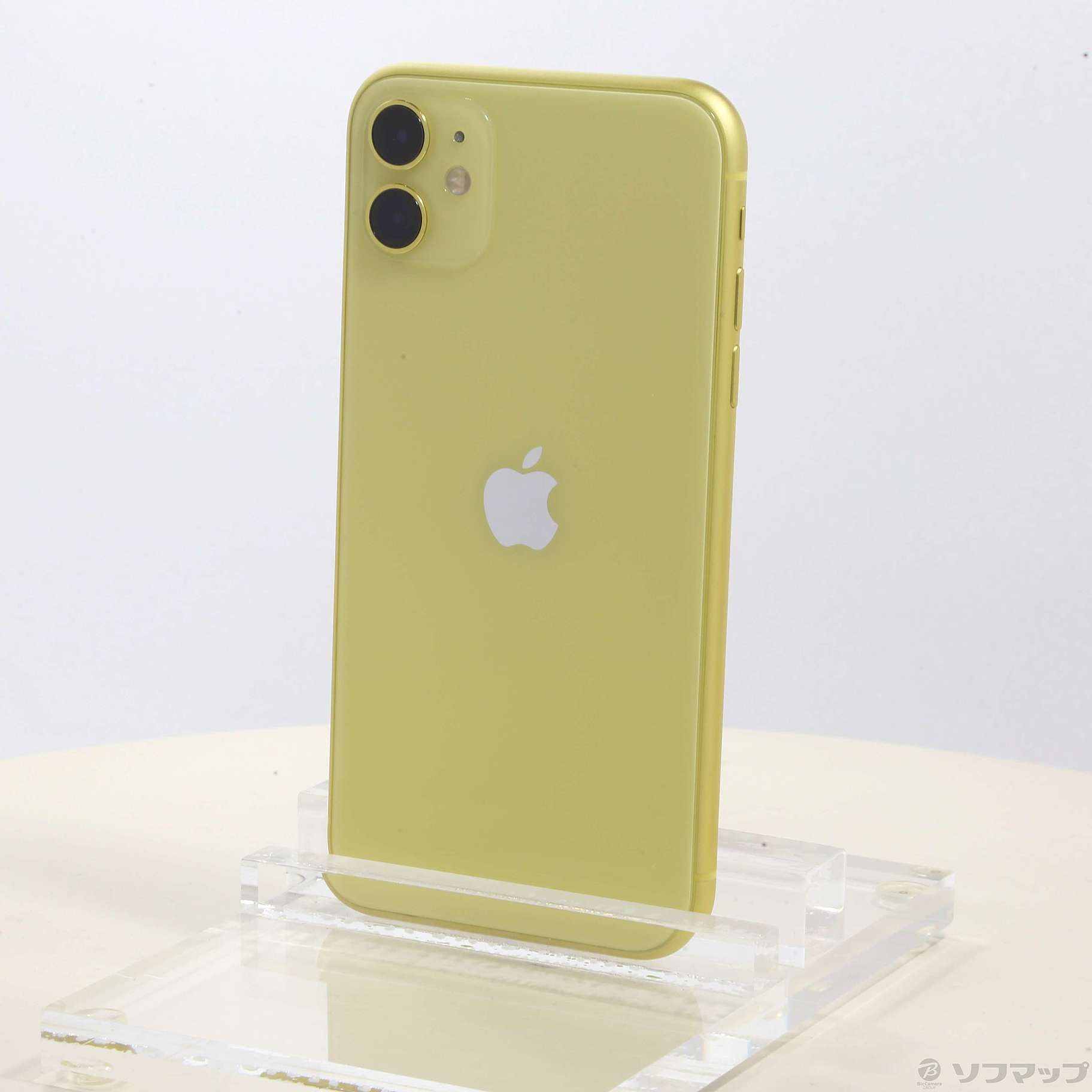 中古】iPhone11 128GB イエロー NWM42J／A SIMフリー [2133043836812