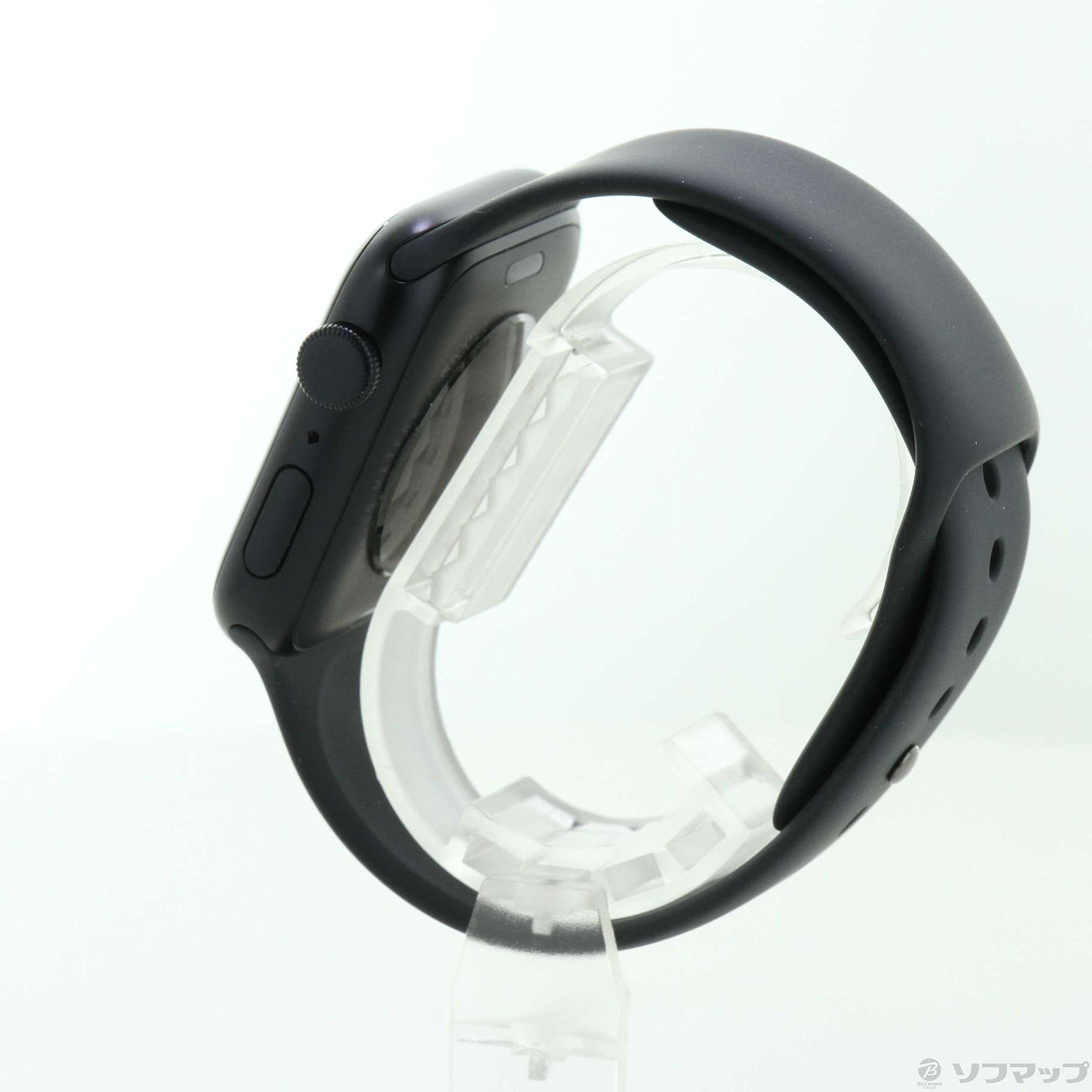 Apple Watch SE 第2世代 GPS 44mm ミッドナイトアルミニウムケース ミッドナイトスポーツバンド