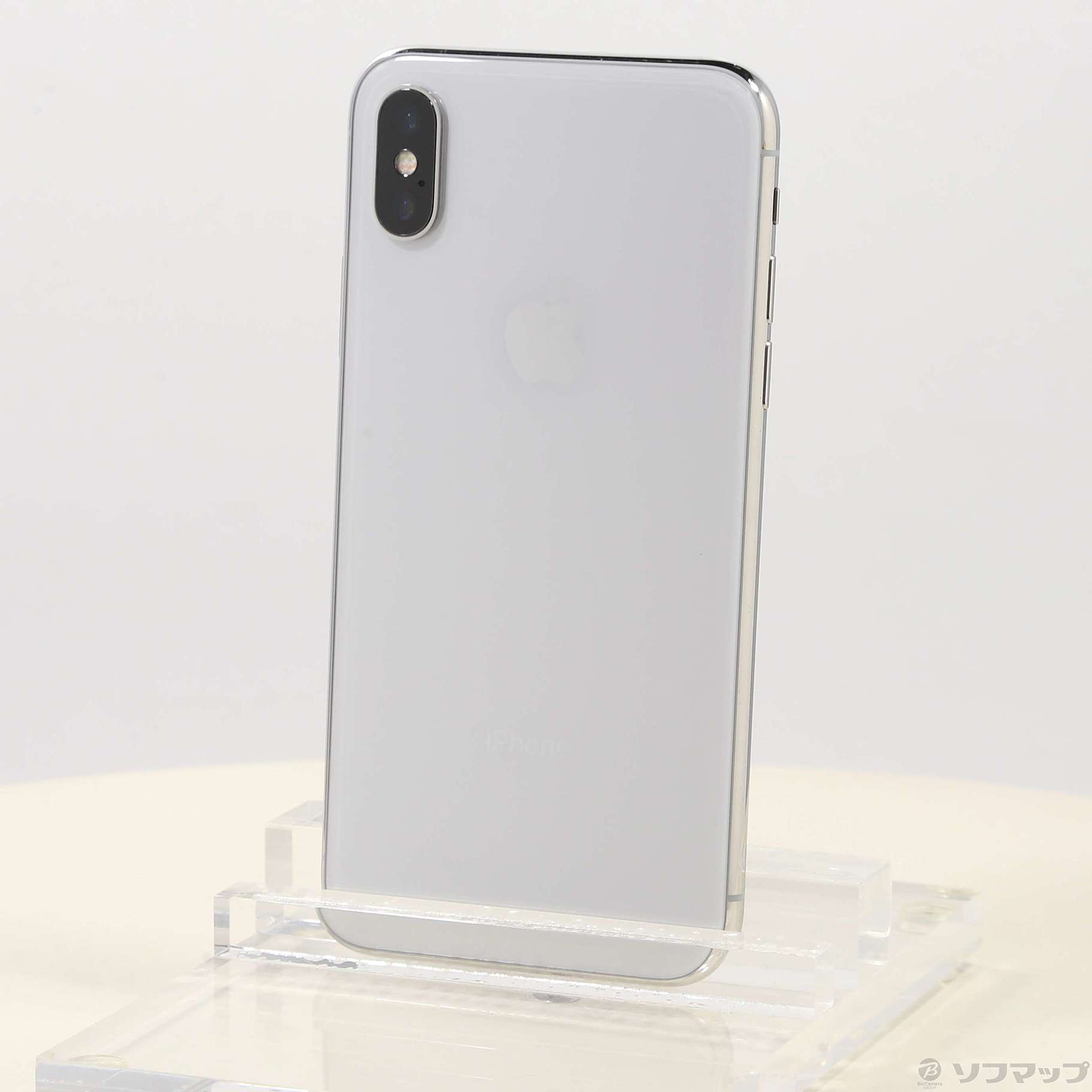 中古】iPhoneX 256GB シルバー MQC22J／A SIMフリー [2133043841700