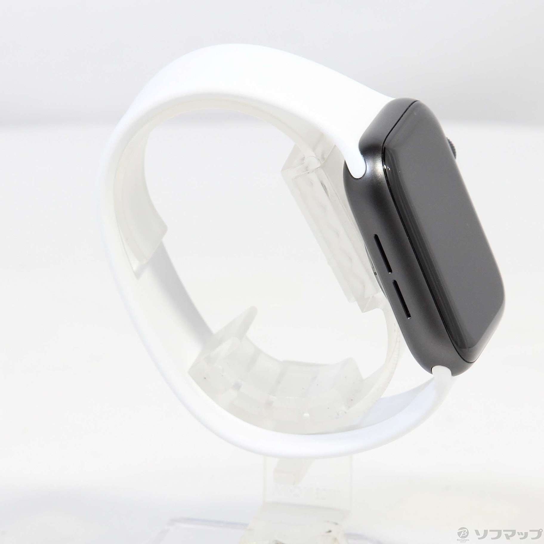 Apple Watch Series 6 GPS 44mm スペースグレイアルミニウムケース ホワイトソロループ