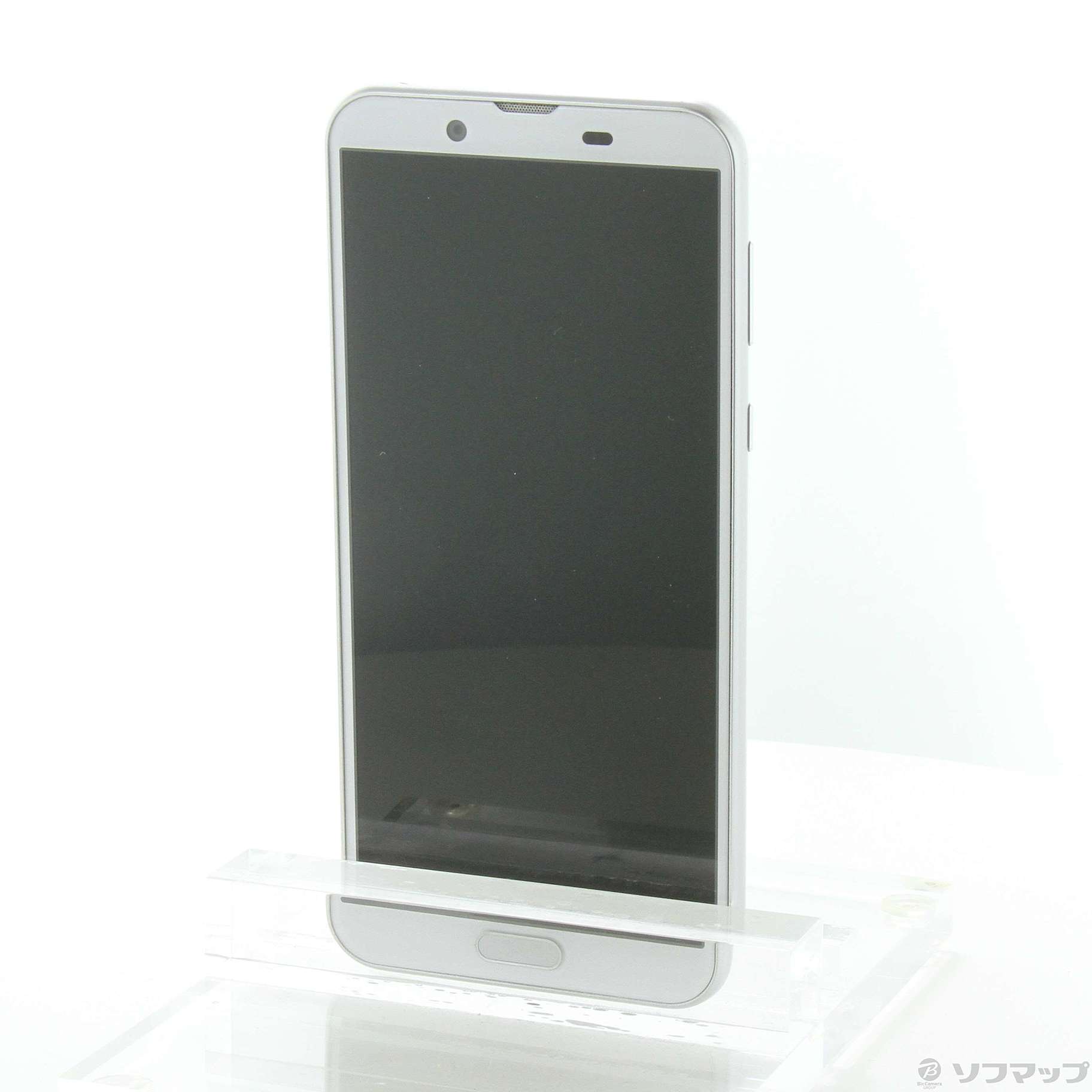 中古】AQUOS sense2 32GB ホワイトシルバー SH-M08 SIMフリー