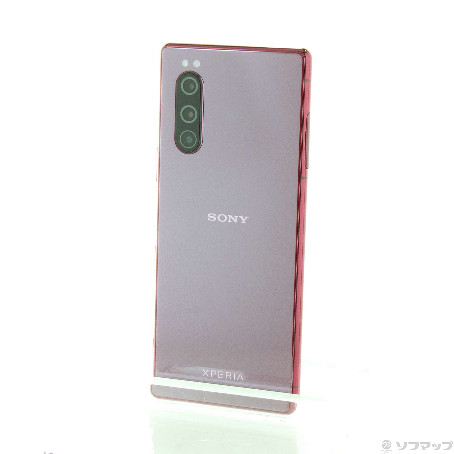 中古】Xperia 5 128GB レッド J9260 SIMフリー [2133043843902