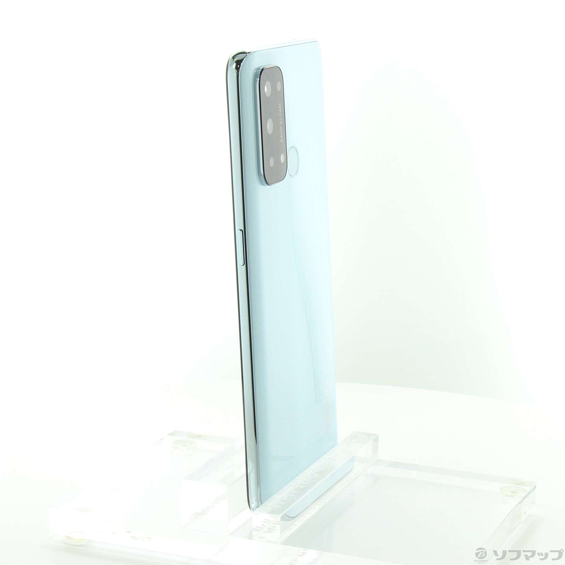 OPPO 親し Reno5 A アイスブルー［中古美品］1日使用