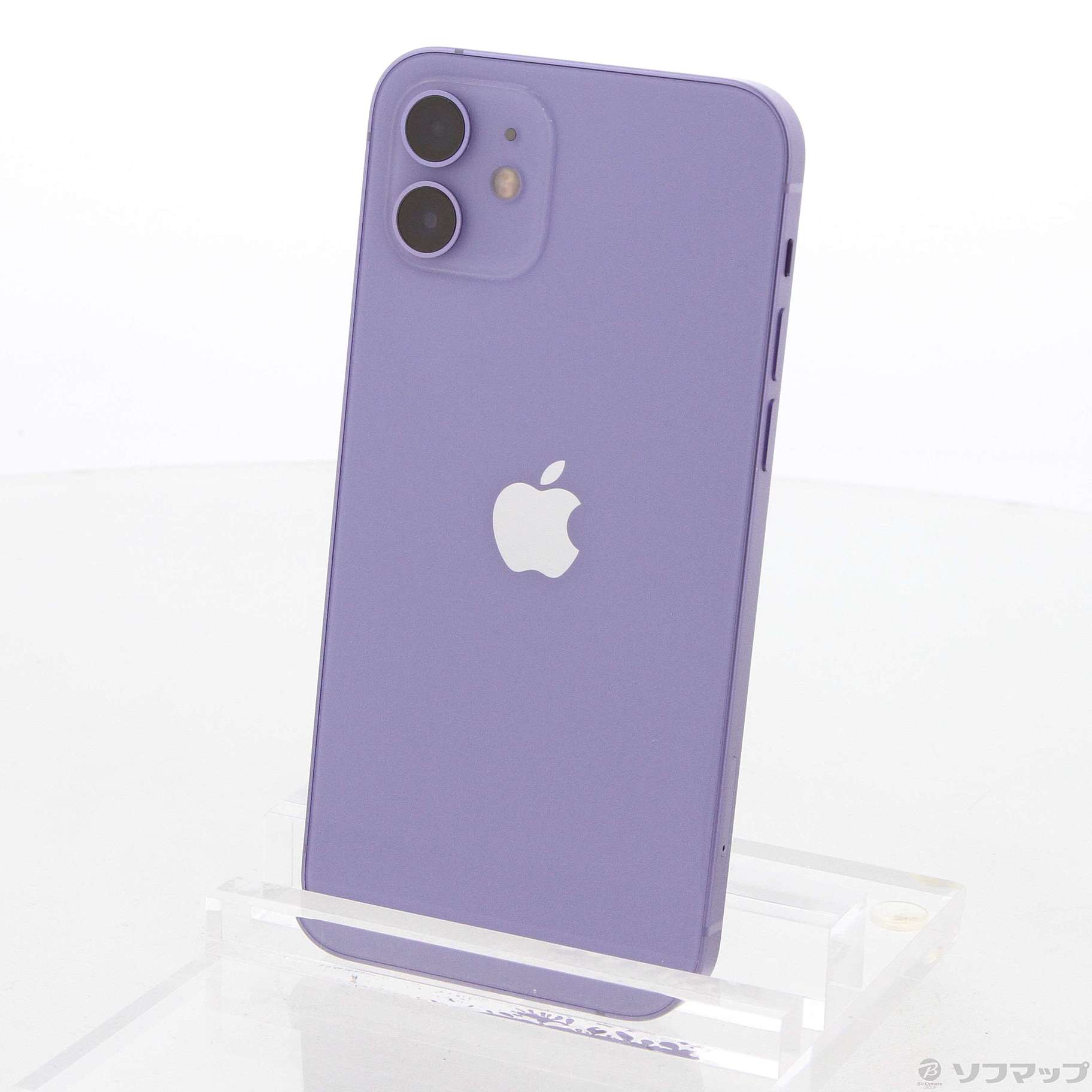 中古】iPhone12 64GB パープル MJNH3J／A SIMフリー [2133043851402