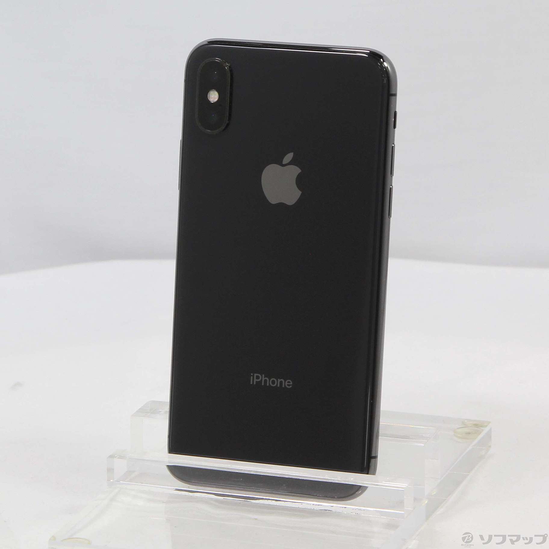 中古】iPhoneX 256GB スペースグレイ MQC12J／A SoftBank