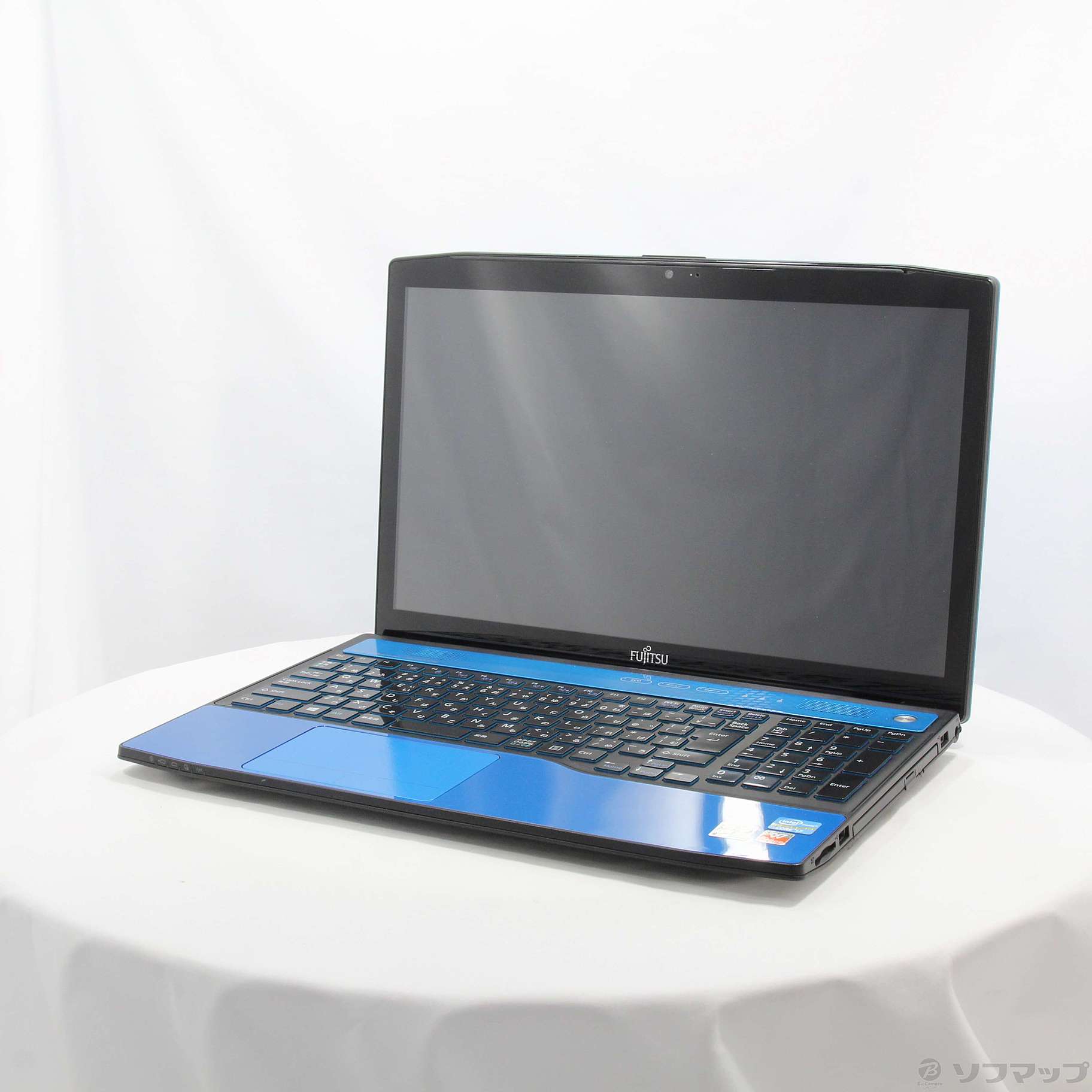 中古】格安安心パソコン LIFEBOOK AH77／K FMVA77KL アクアブルー