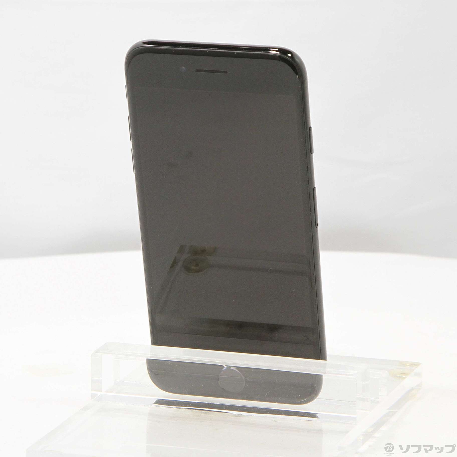 中古】iPhone7 256GB ジェットブラック MNCV2J／A SIMフリー