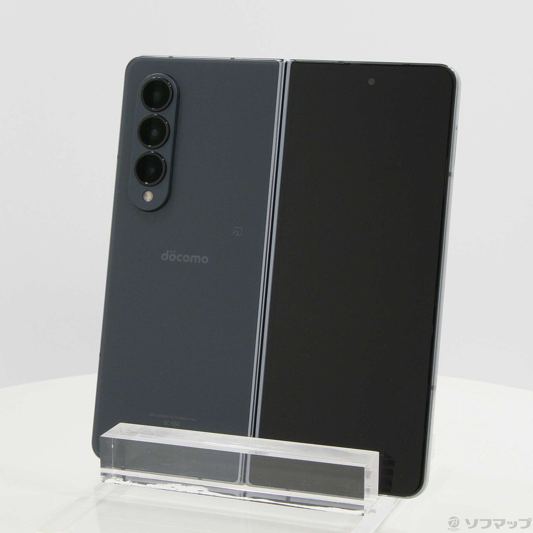 中古】Galaxy Z Fold4 256GB グレイグリーン SC-55C docomoロック解除