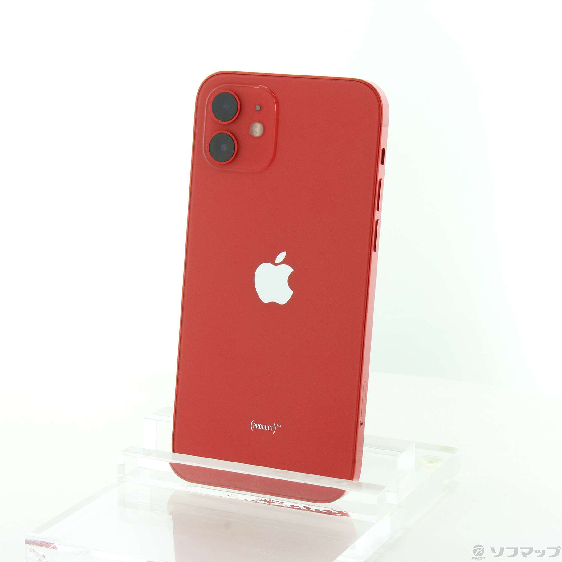 中古】iPhone12 64GB プロダクトレッド MGHQ3J／A SIMフリー