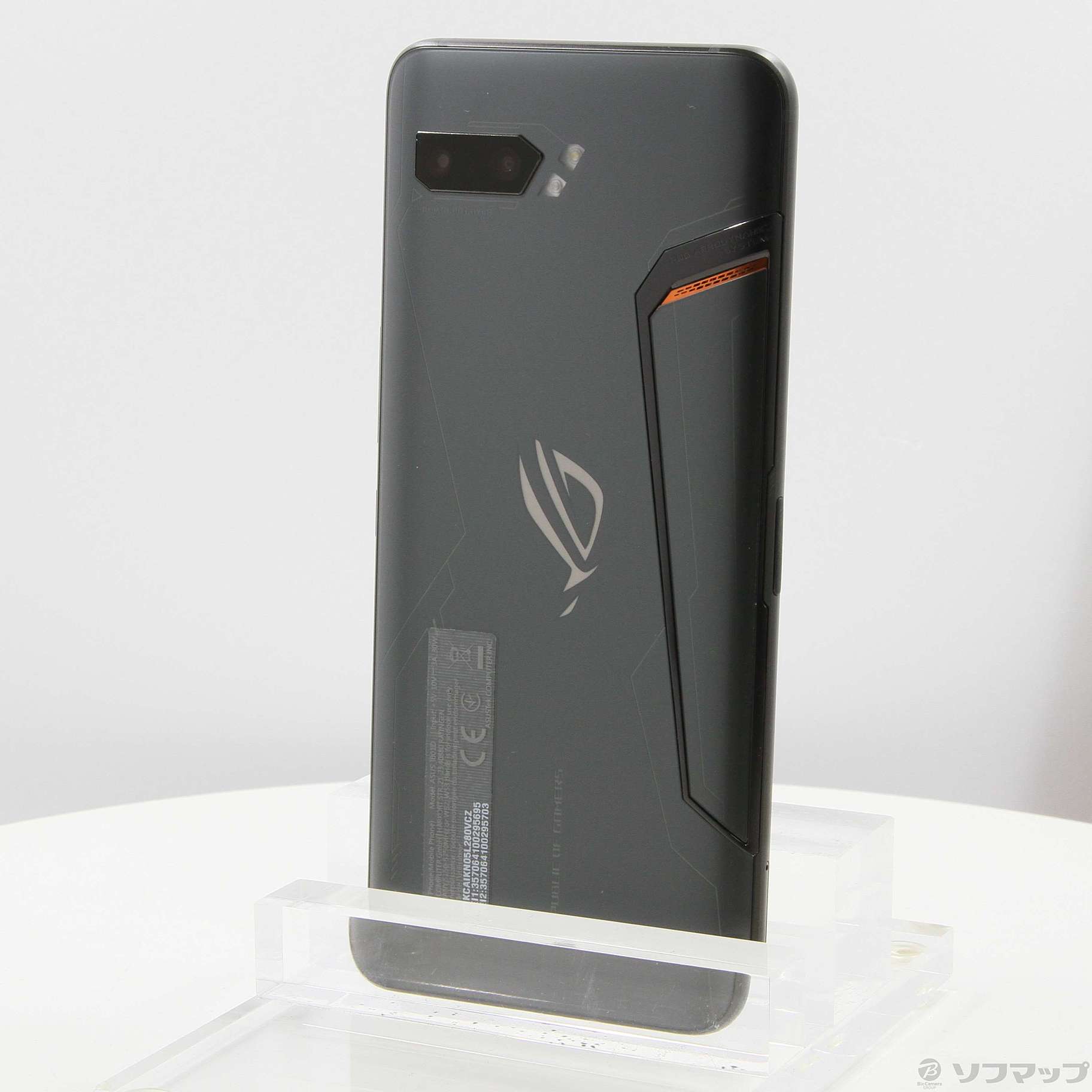 中古】ROG Phone II 1TB ブラック ZS660KL-BK1TR12 SIMフリー 