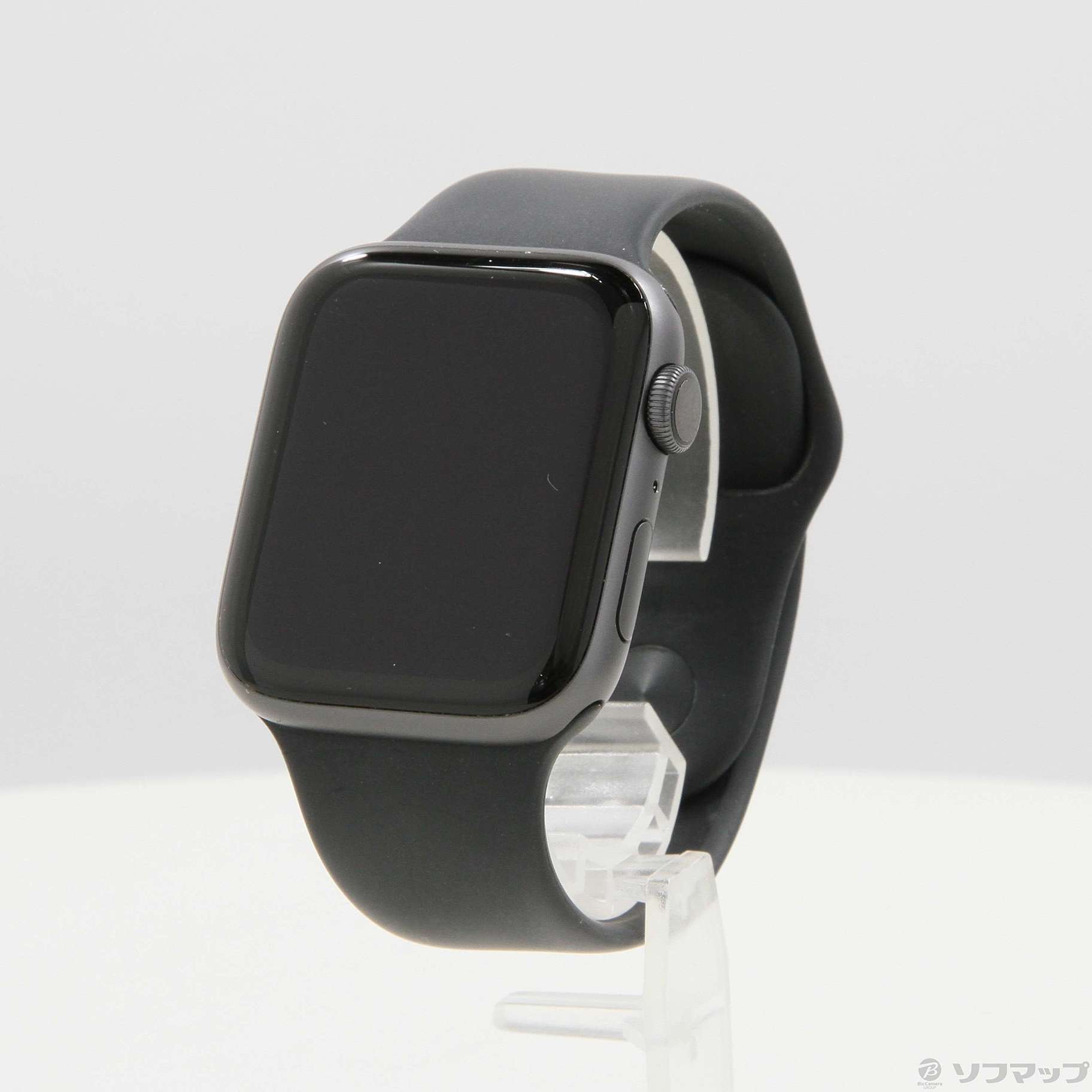 中古】Apple Watch Series 4 GPS 44mm スペースグレイアルミニウムケース ブラックスポーツバンド  [2133043880051] - リコレ！|ビックカメラグループ ソフマップの中古通販サイト