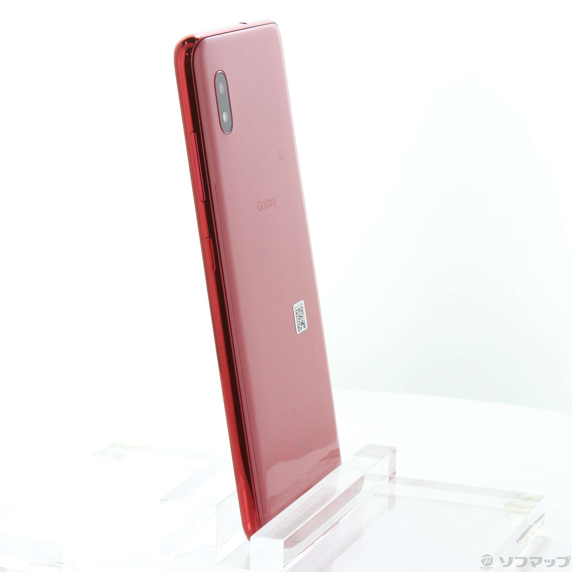 中古】GALAXY A20 32GB レッド SCV46 auロック解除SIMフリー