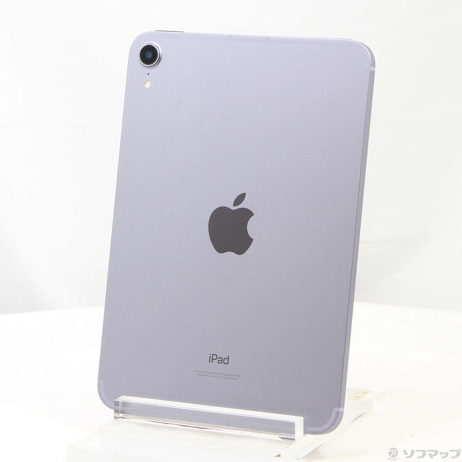 中古】iPad mini 第6世代 256GB パープル MK8K3J／A auロック解除SIMフリー [2133043883526] -  リコレ！|ビックカメラグループ ソフマップの中古通販サイト