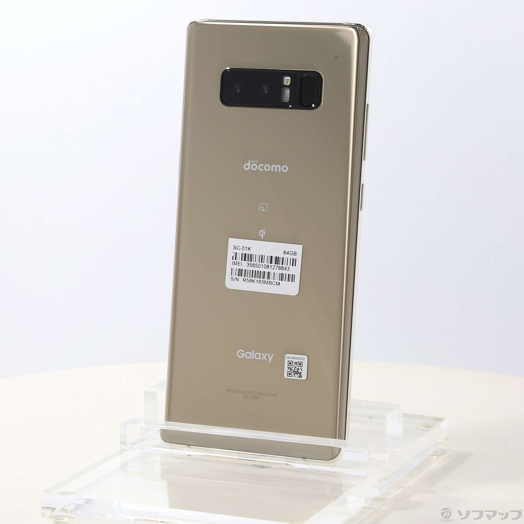 Galaxy Note8 メープルゴールド 64 GB SC-01K ジャンク